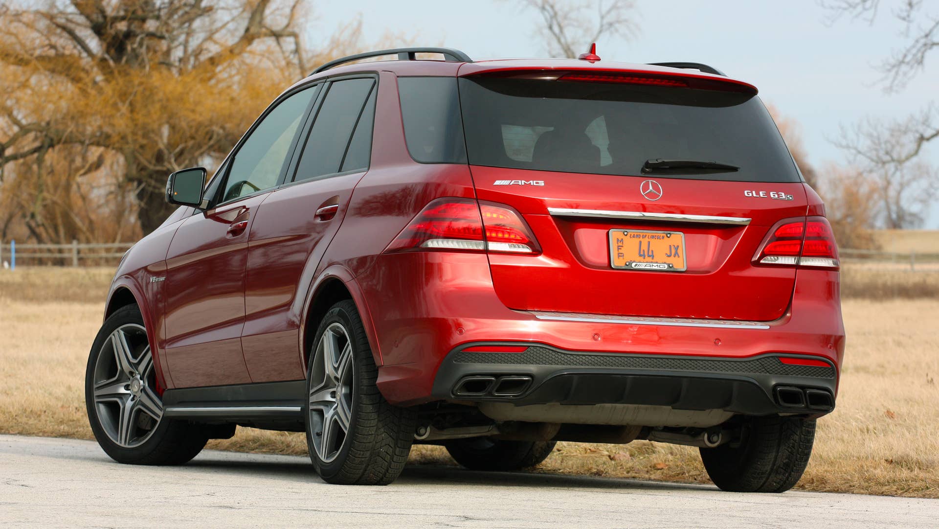 Mercedes-AMG GLE63 S rear view