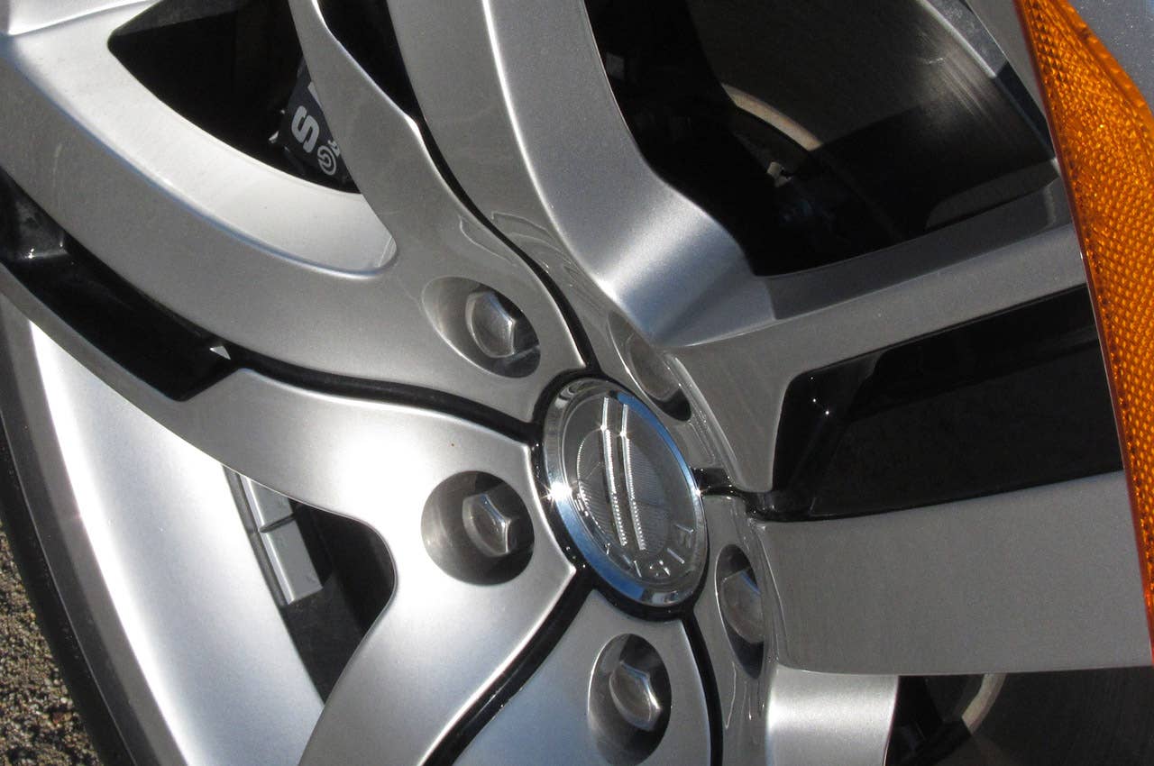 2012 Fisker Karma wheel detail