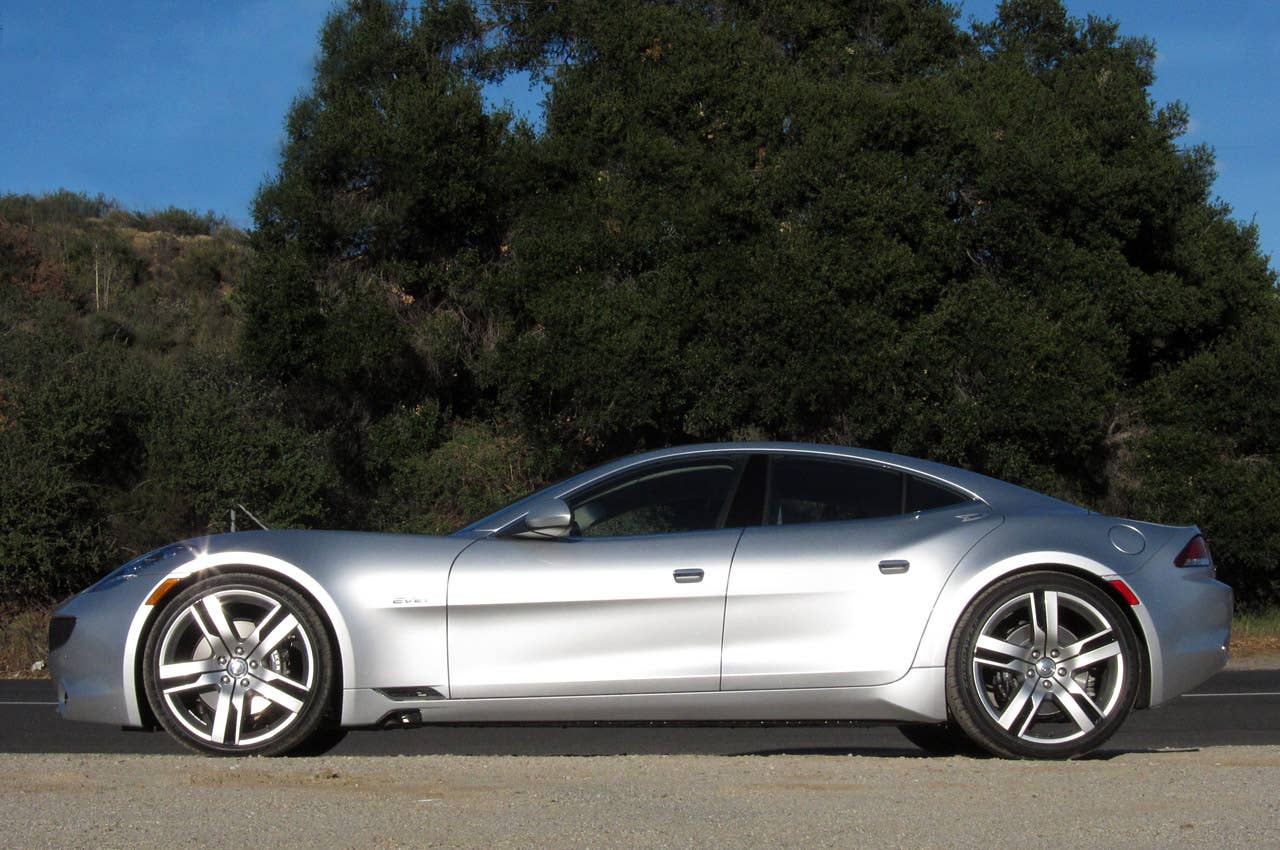 2012 Fisker Karma side view