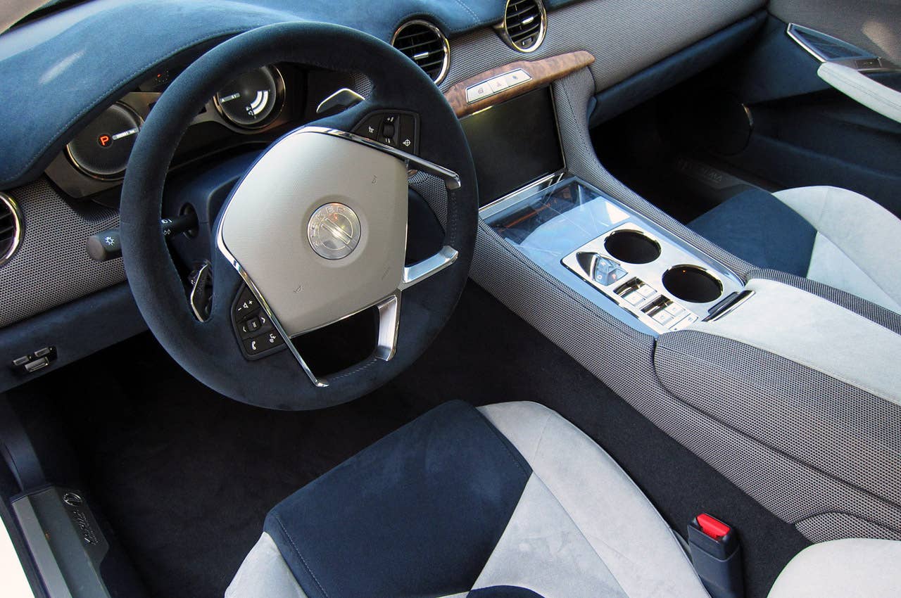 2012 Fisker Karma interior