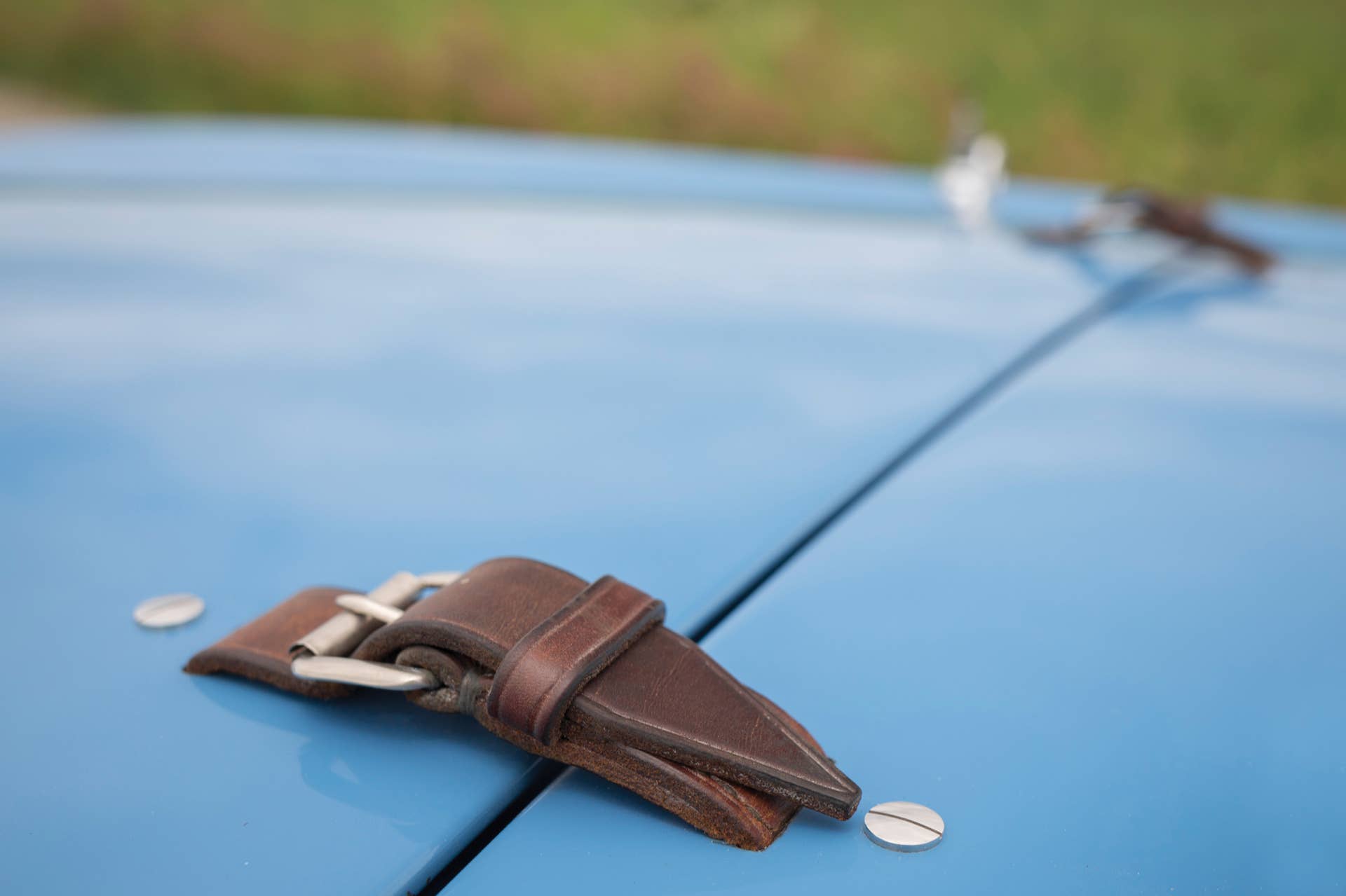 1956 Ferrari 250 GT Tour de France hood straps