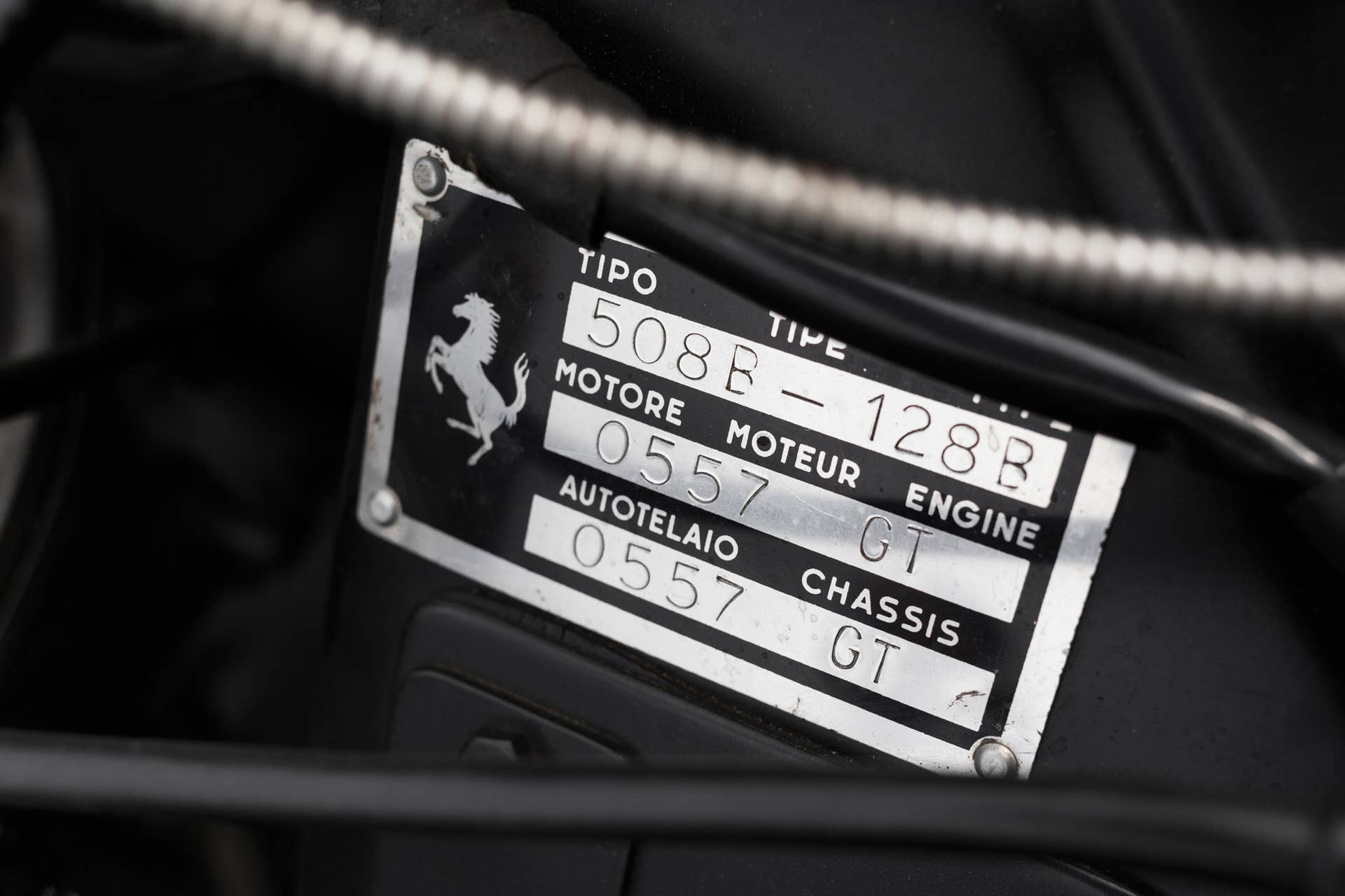 1956 Ferrari 250 GT Tour de France VIN