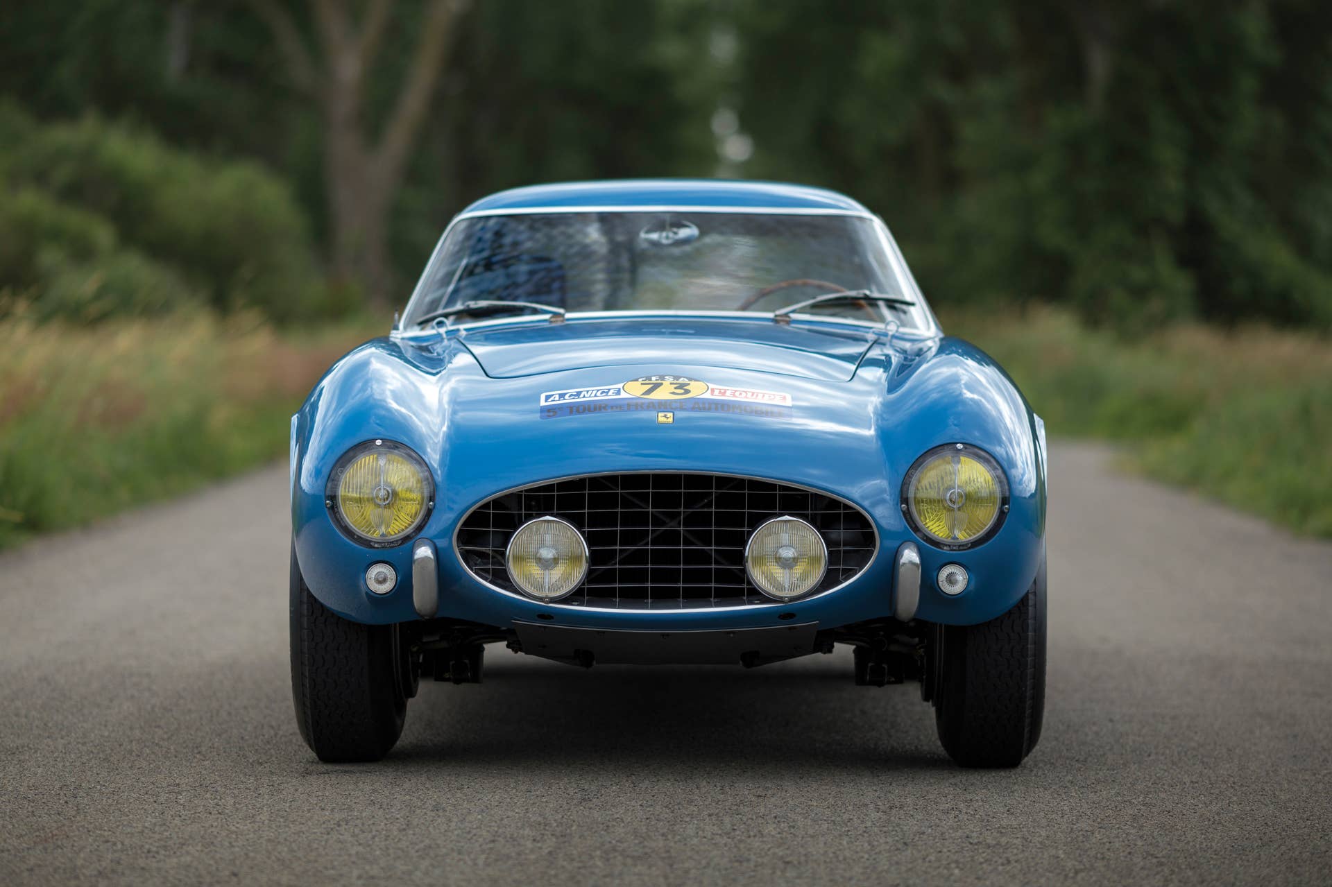 1956 Ferrari 250 GT Tour de France front