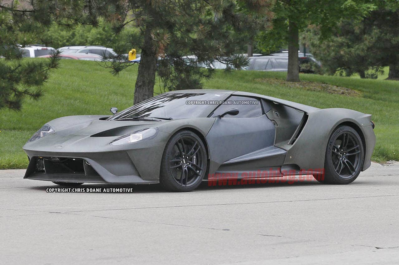 2017 Ford GT parked prototype