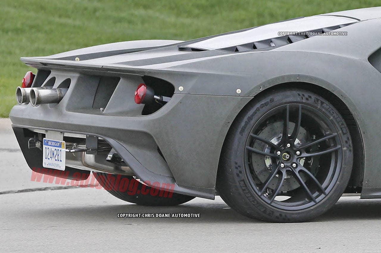2017 Ford GT prototype taillights