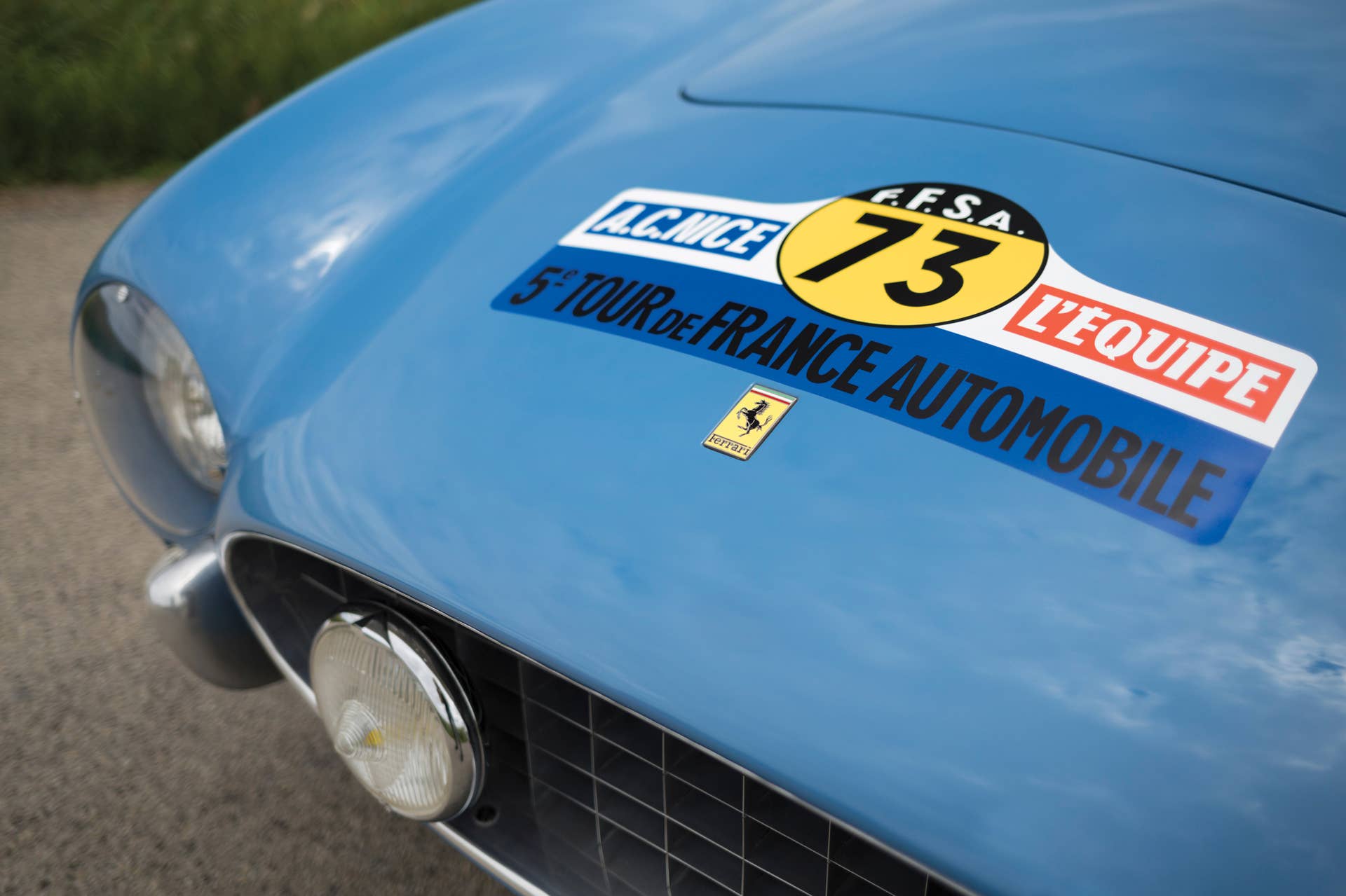1956 Ferrari 250 GT Tour de France hood