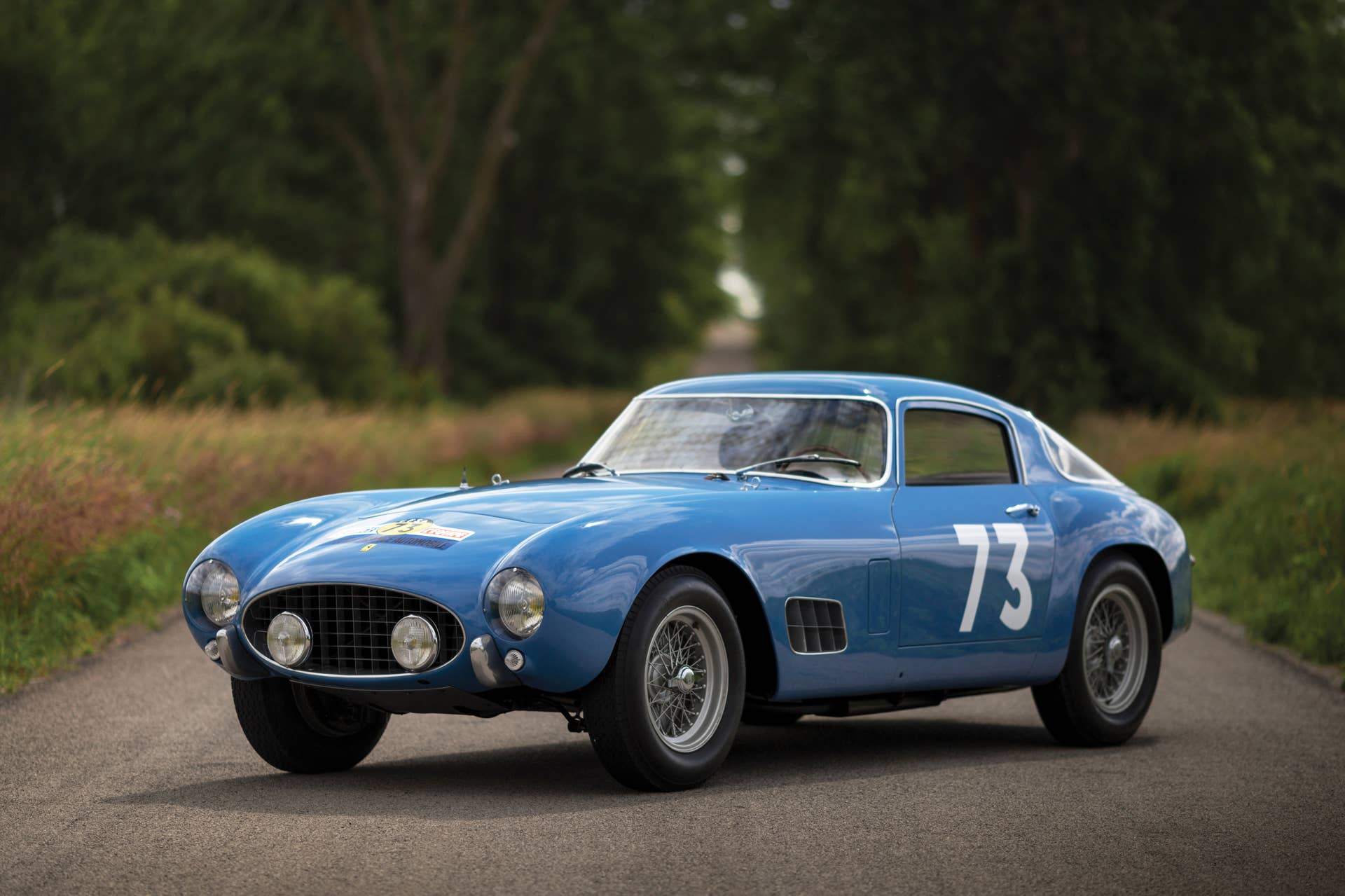 1956 Ferrari 250 GT Tour de France front 3/4