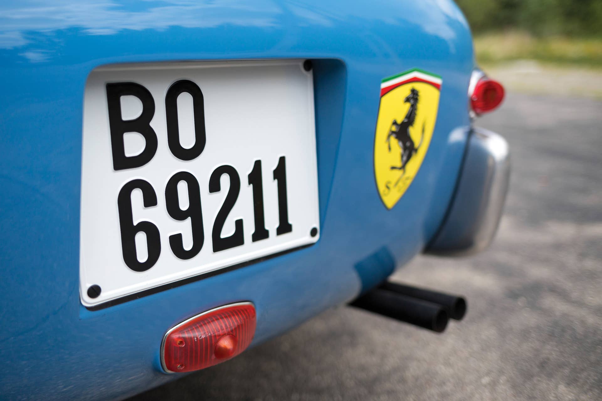 1956 Ferrari 250 GT Tour de France tail