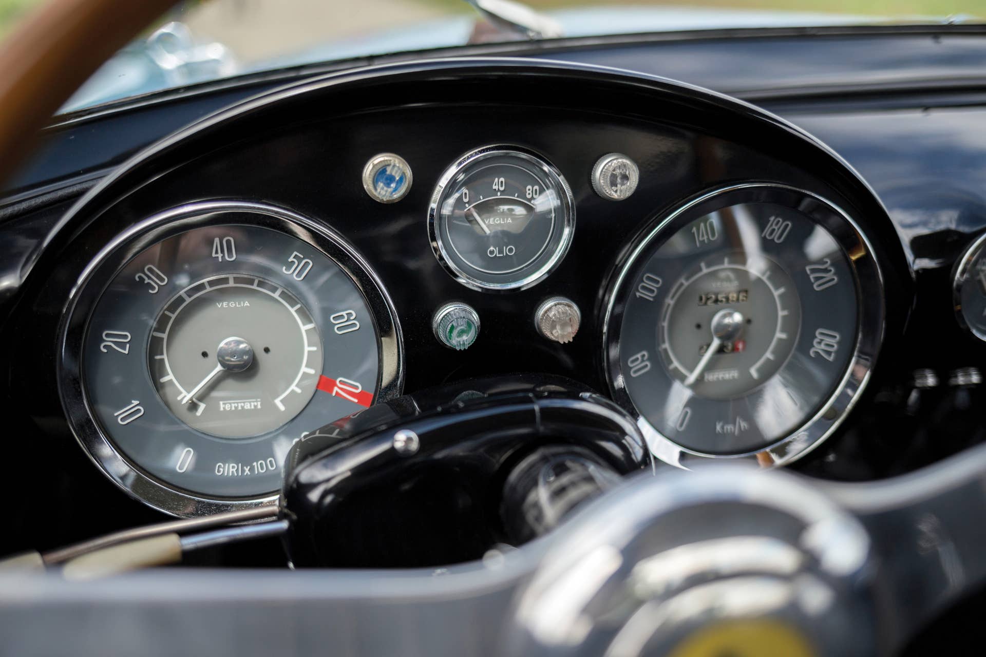 1956 Ferrari 250 GT Tour de France instruments