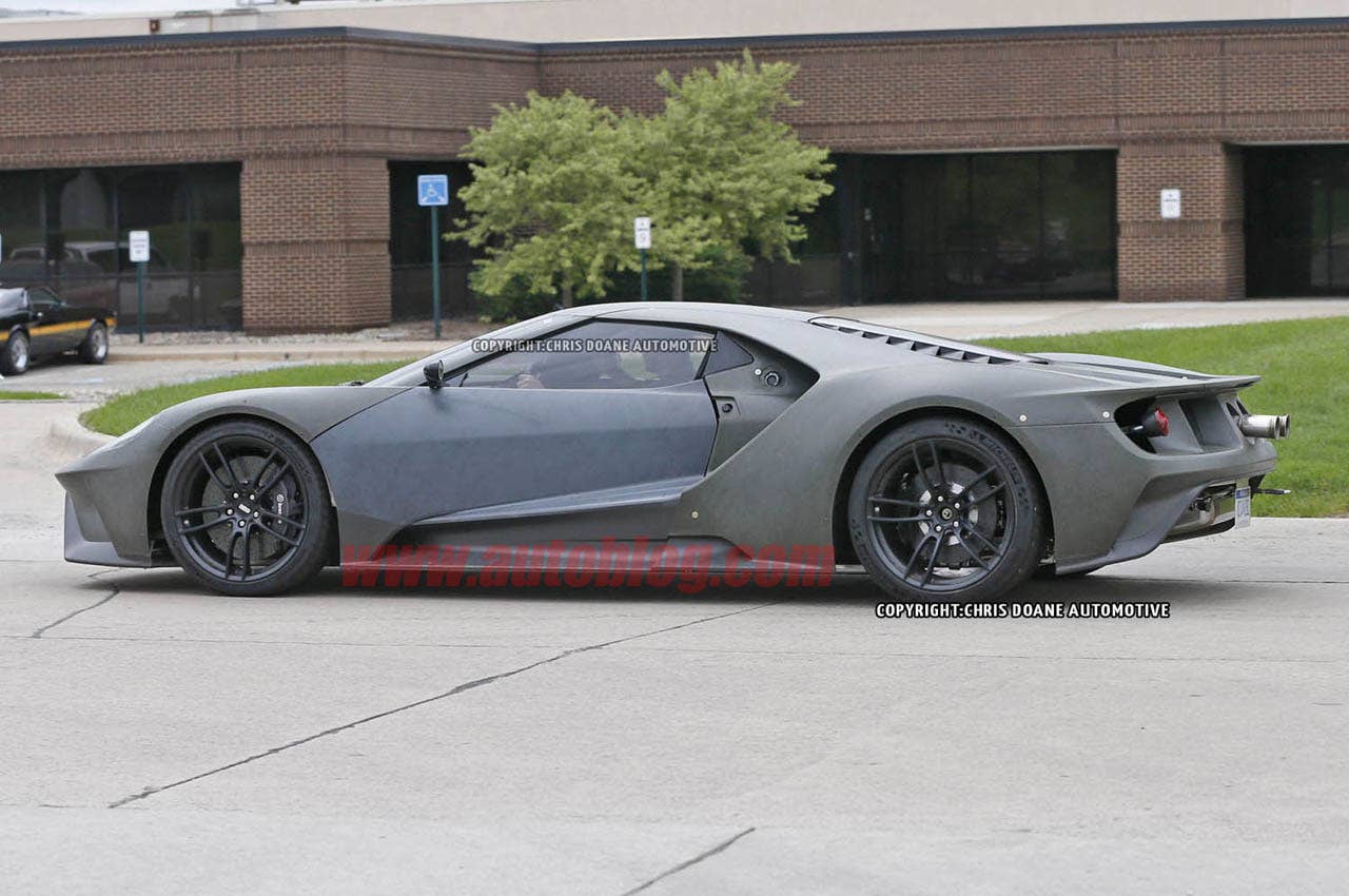 2017 Ford GT side rear office park