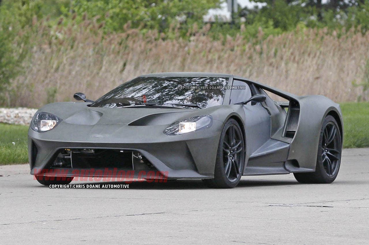 2017 Ford GT front intercooler