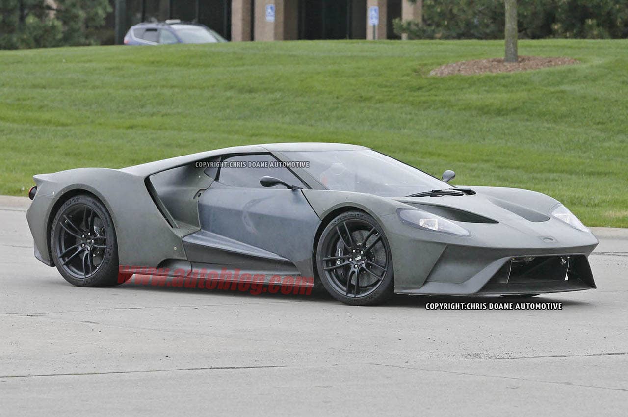 2017 Ford GT front side prototype