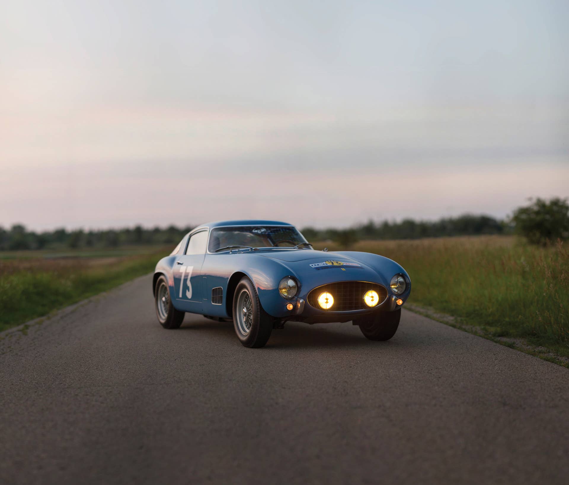 1956 Ferrari 250 Tour de France front 3/4