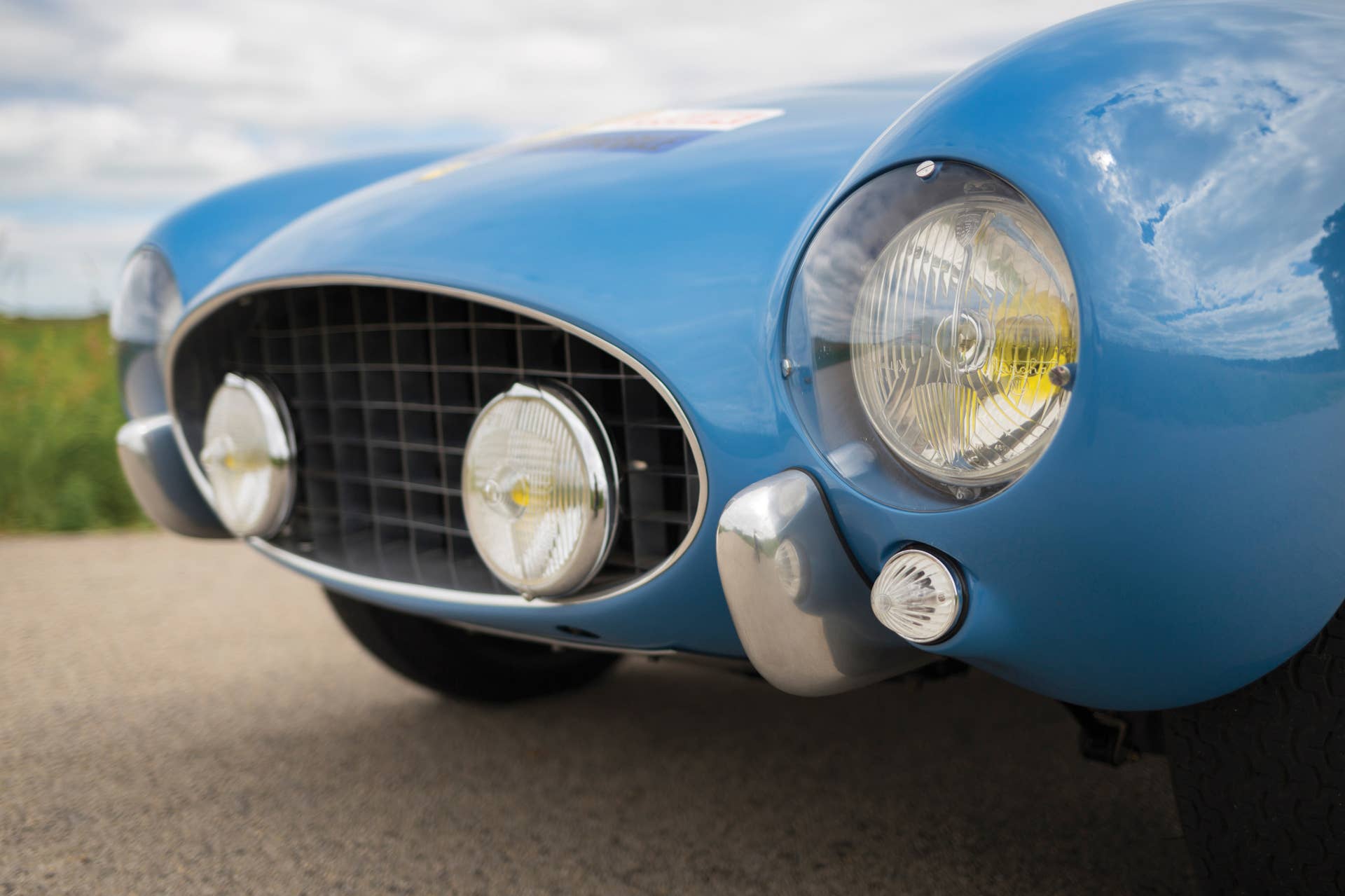 1956 Ferrari 250 GT Tour de France nose