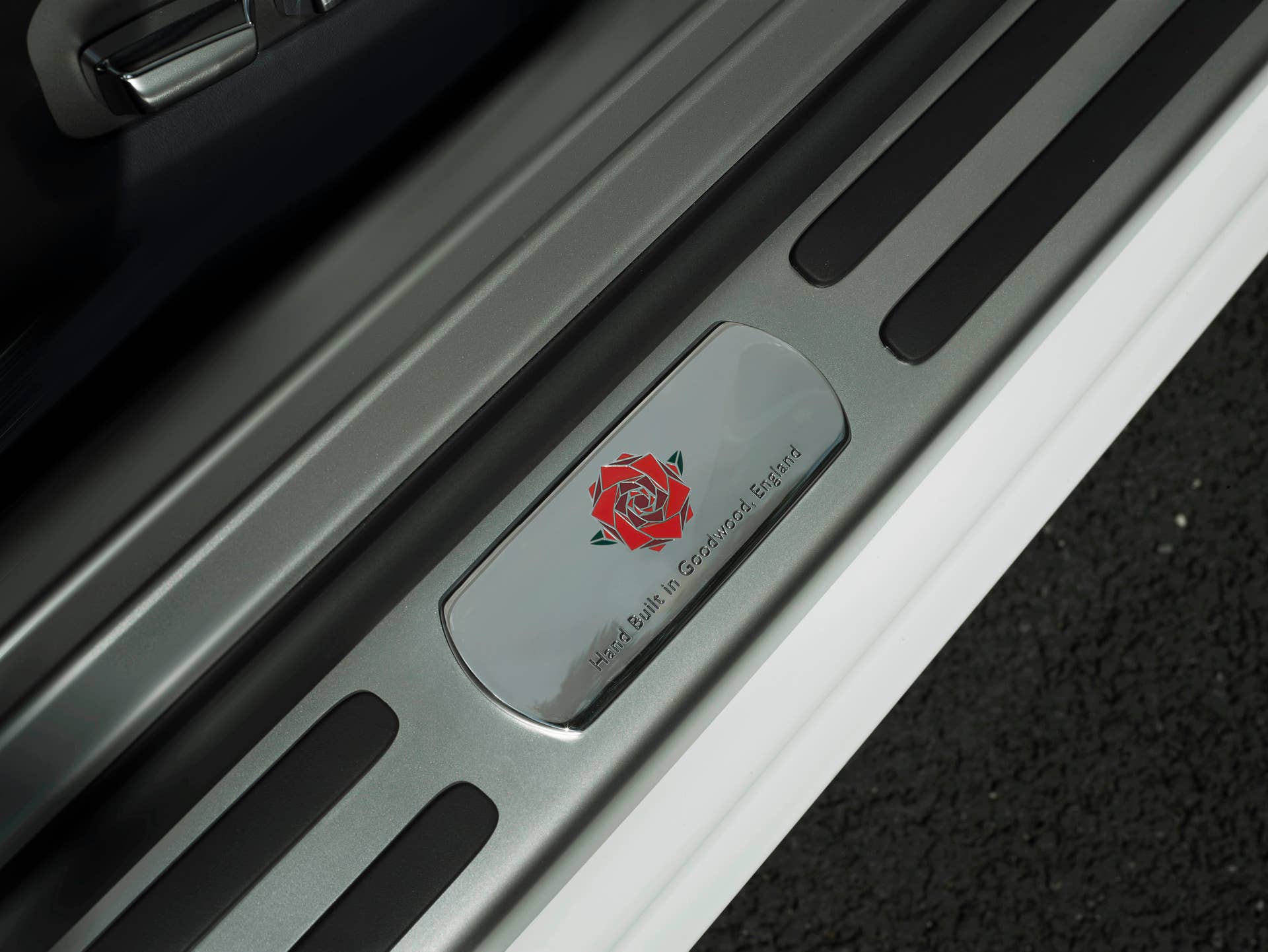 Rolls-Royce Wraith History of Rugby door sill plate