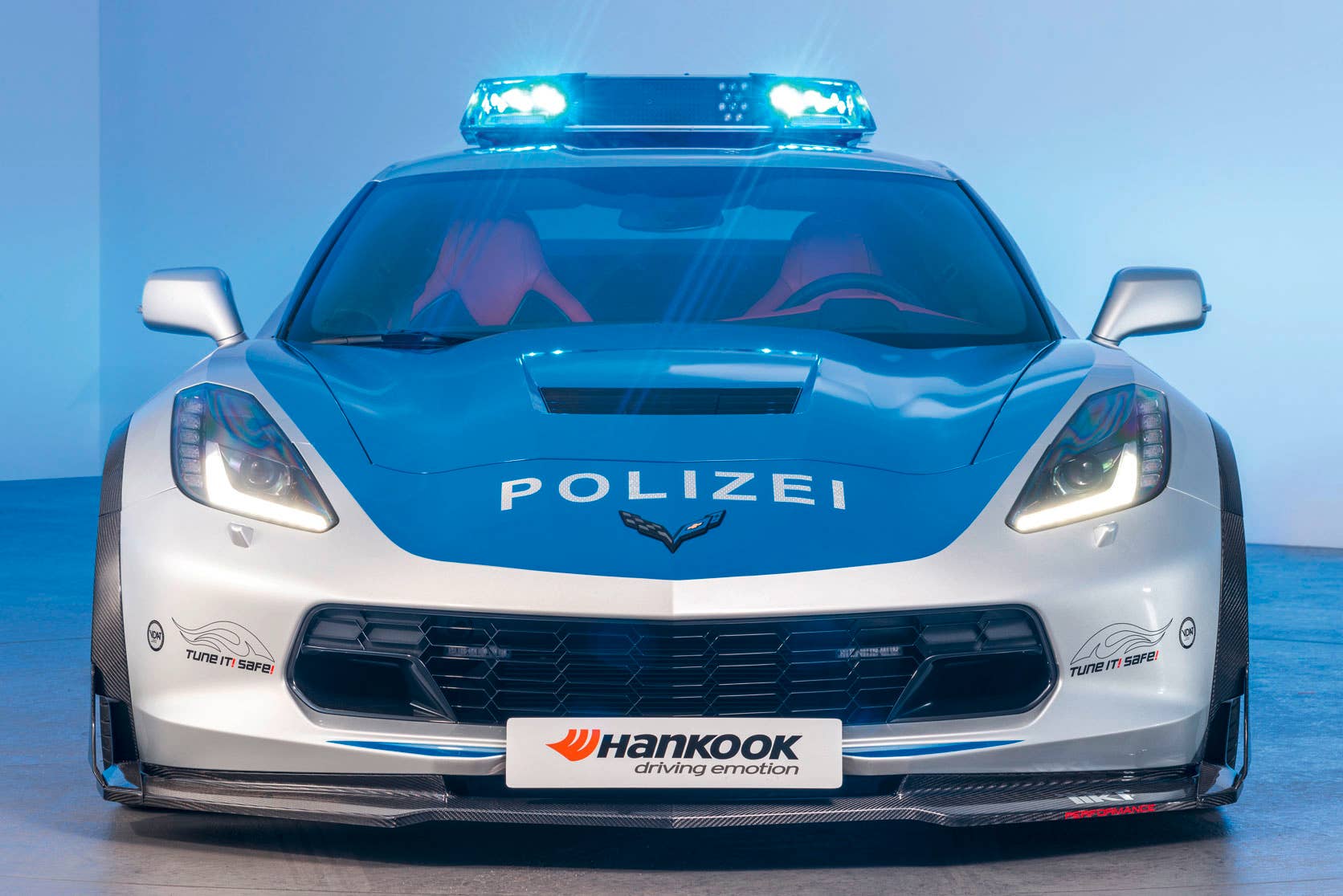 tune it safe tikt performance chevy corvette front lights on