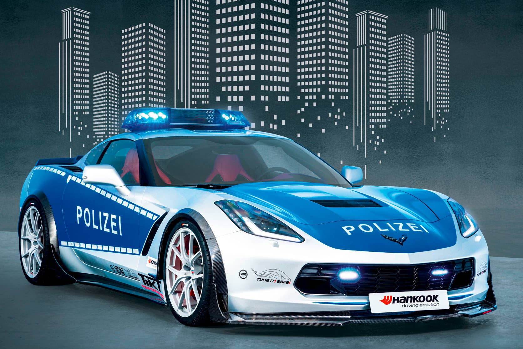 tune it safe tikt performance chevy corvette city backdrop