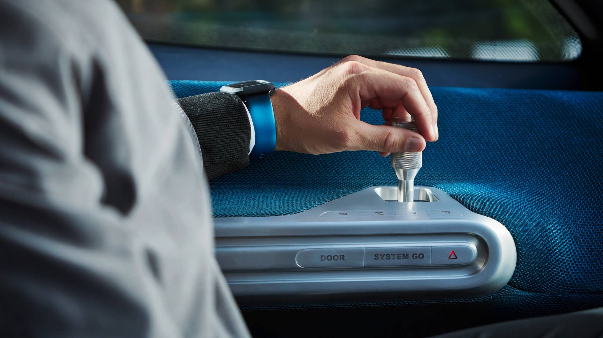 Mercedes-Benz Vision Van controls