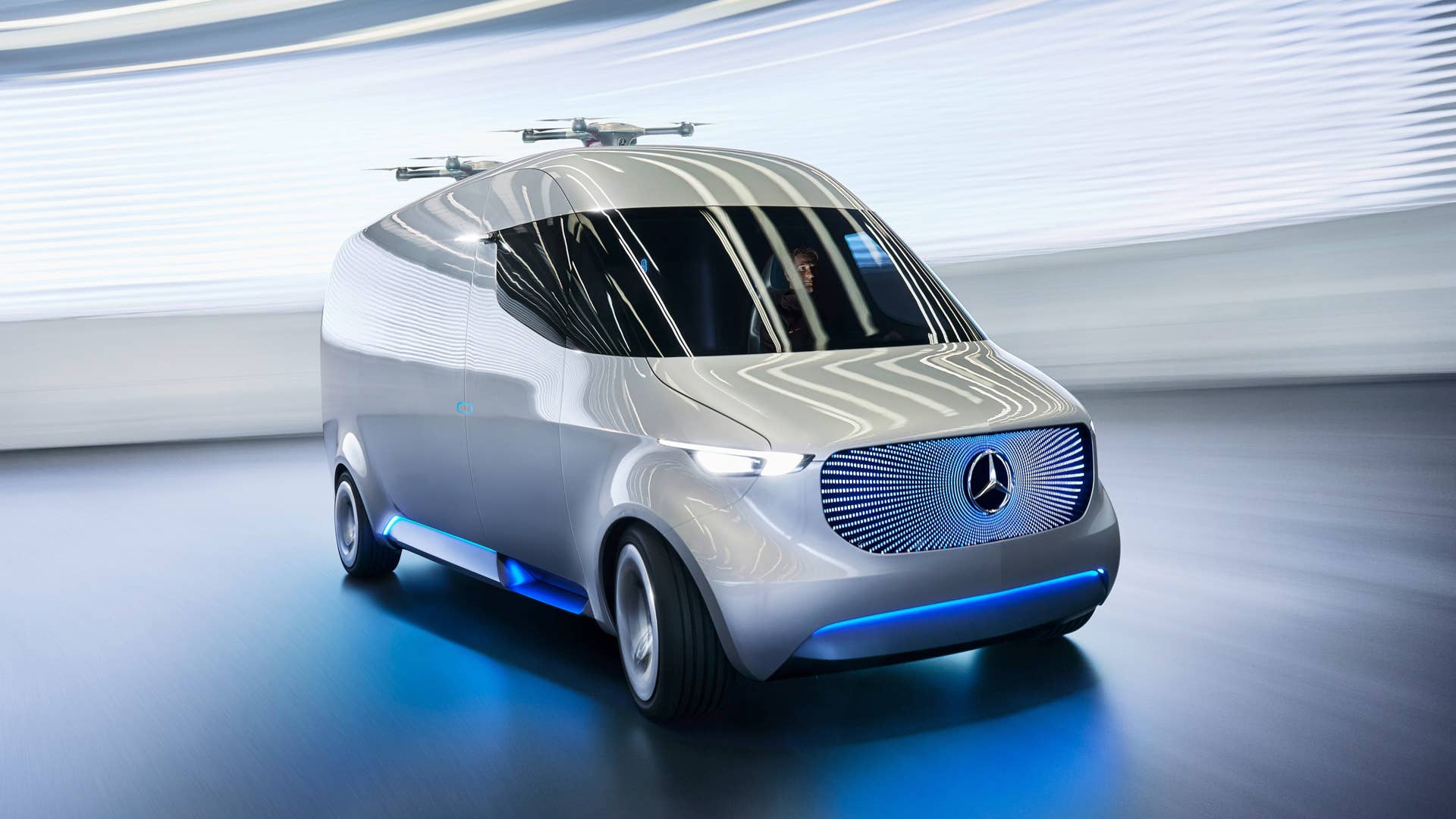 Mercedes-Benz Vision Van front right 3/4 3