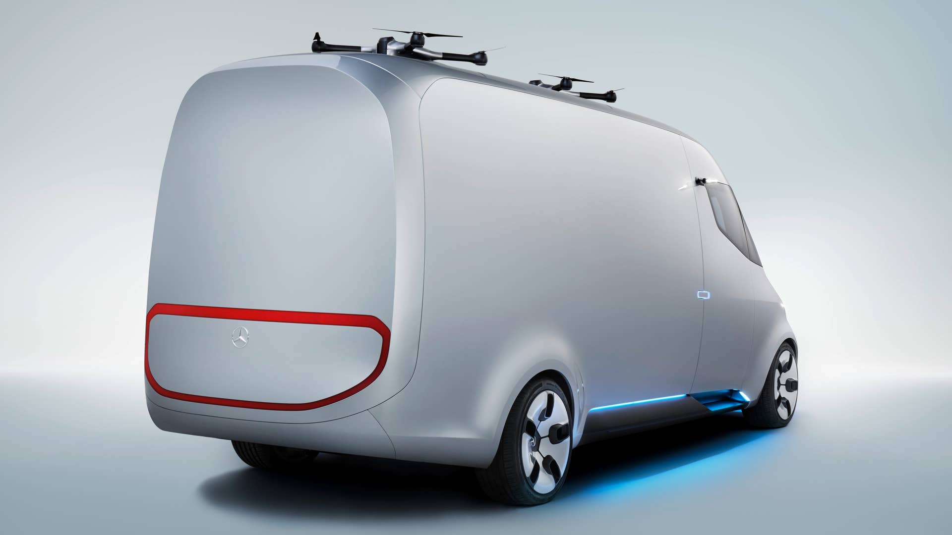 Mercedes-Benz Vision Van rear right 3/4