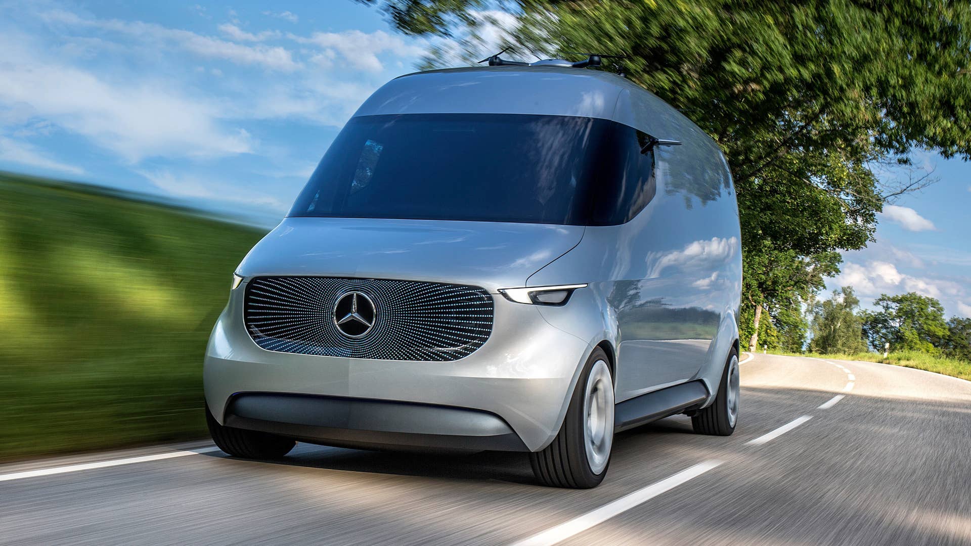 Mercedes-Benz Vision Van front left