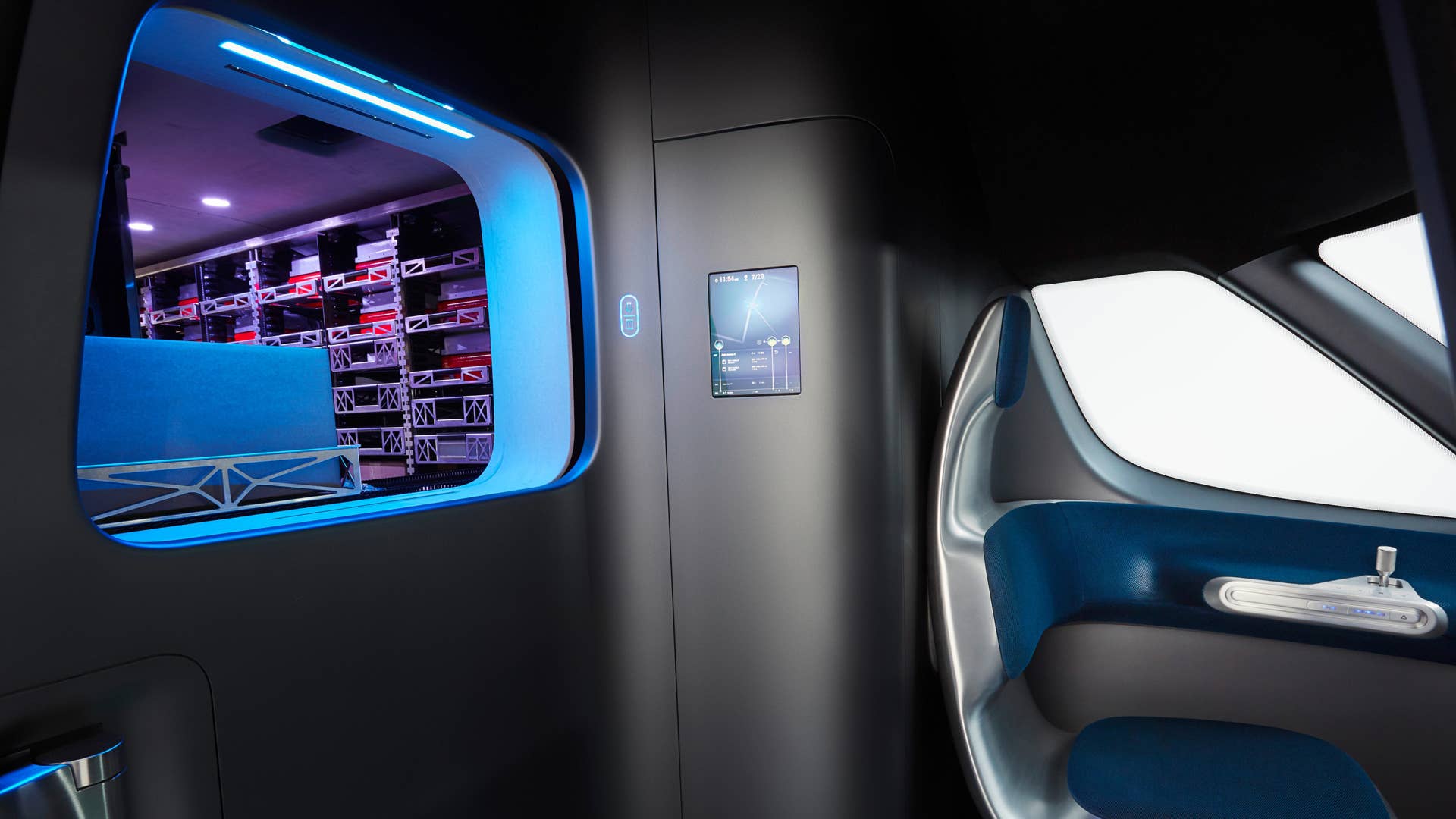 Mercedes-Benz Vision Van interior loading door