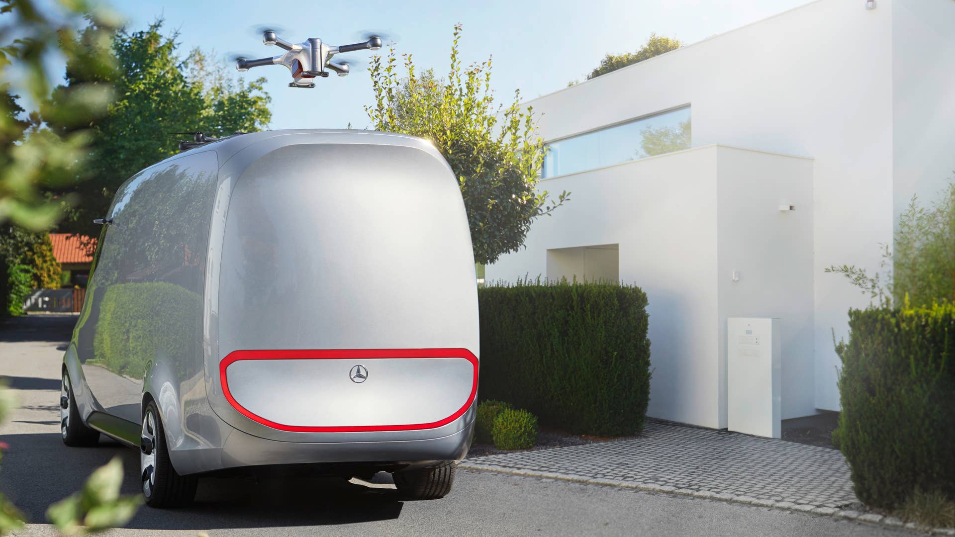 Mercedes-Benz Vision Van rear