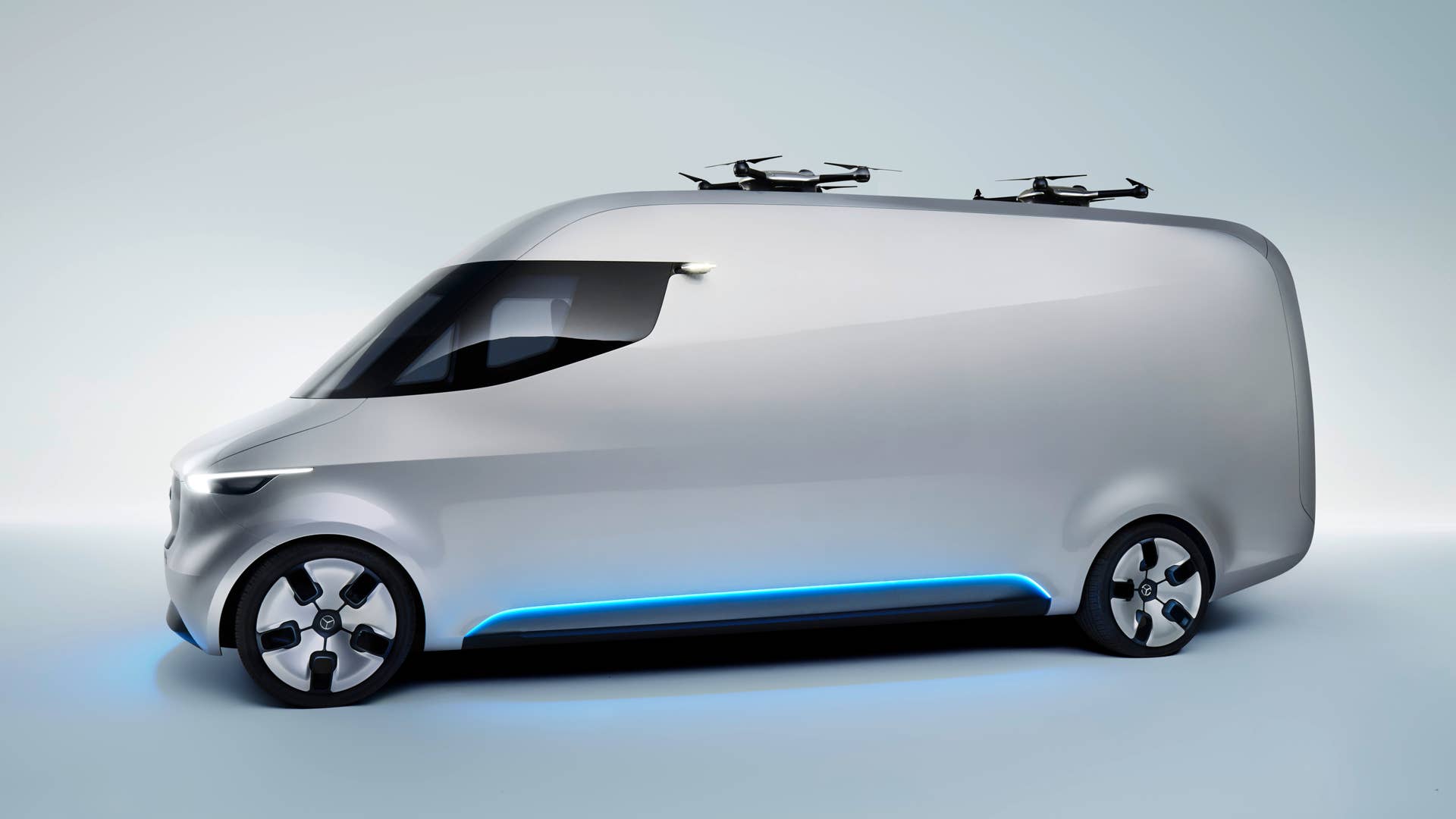 Mercedes-Benz Vision Van left profile