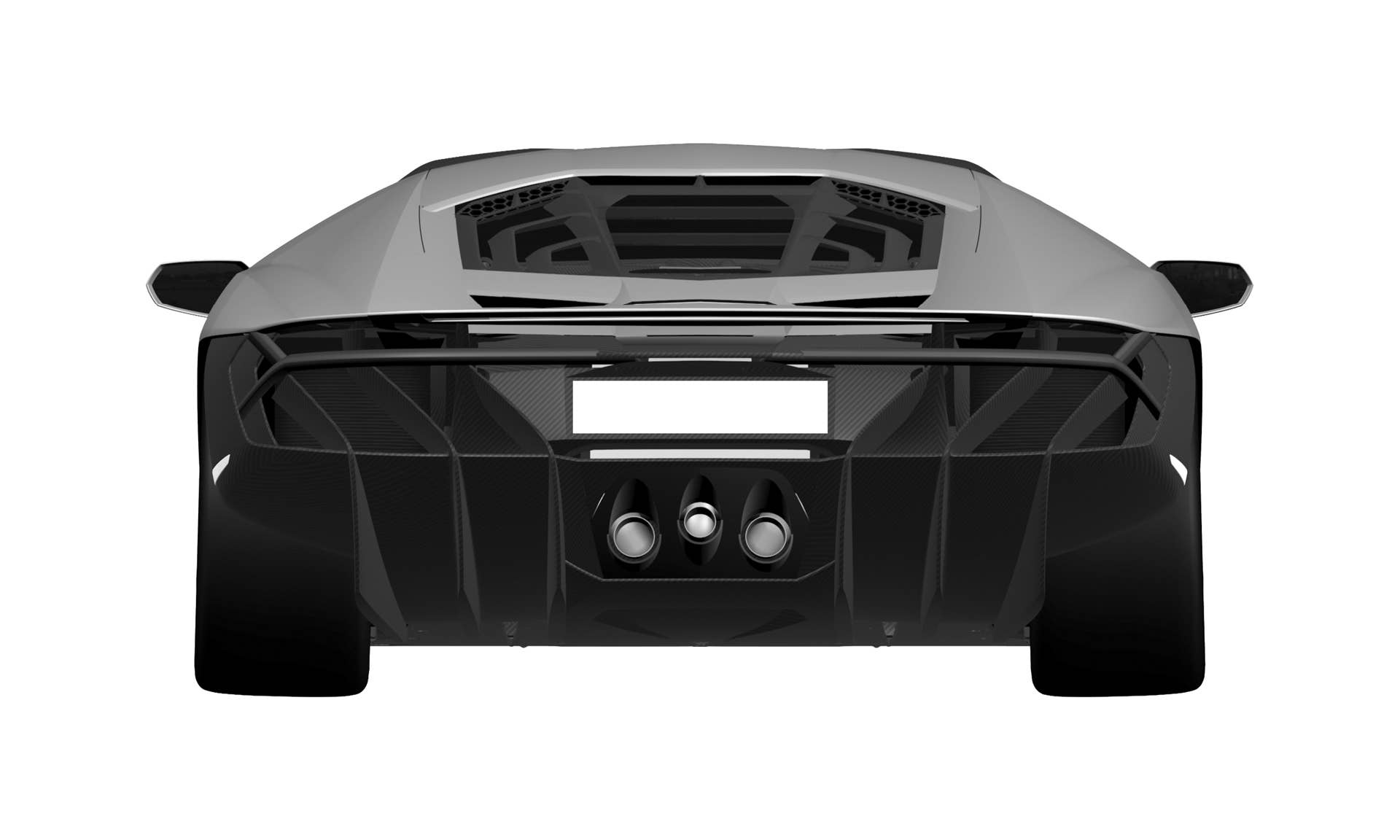 lamborghini centenario rear