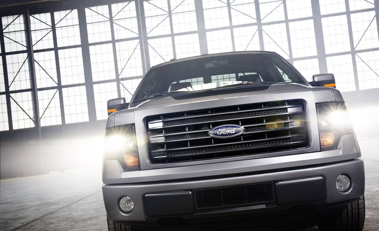 2014 Ford F-150 Tremor: The short-wheelbase, standard cab Tremor offers stylish and functional features that include a floor shifter, class-exclusive HID headlamps and standard SYNC with MyFord Touch connectivity system. (06/27/2013)