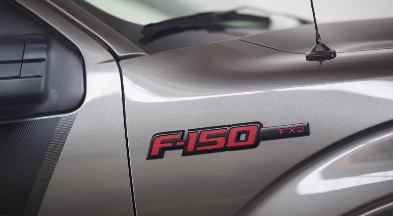 2014 Ford F-150 Tremor: The short-wheelbase, standard cab Tremor offers stylish and functional features that include a floor shifter, class-exclusive HID headlamps and standard SYNC with MyFord Touch connectivity system. (06/27/2013)