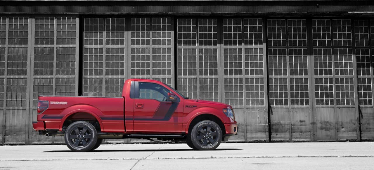 2014 Ford F-150 Tremor: Tremor boasts distinctive looks complemented by unique box-side Tremor graphics and plenty of power under the hood. (06/27/2013)