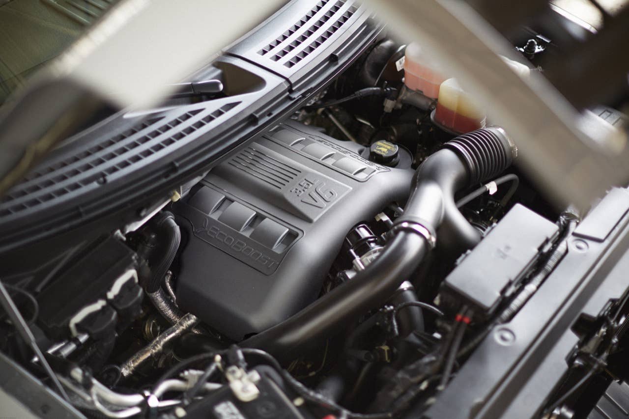 2014 Ford F-150 Tremor: Tremor comes standard with robust 3.5-liter EcoBoost engine, launch optimized 4.10 rear axle and FX Appearance Package. (06/27/2013)