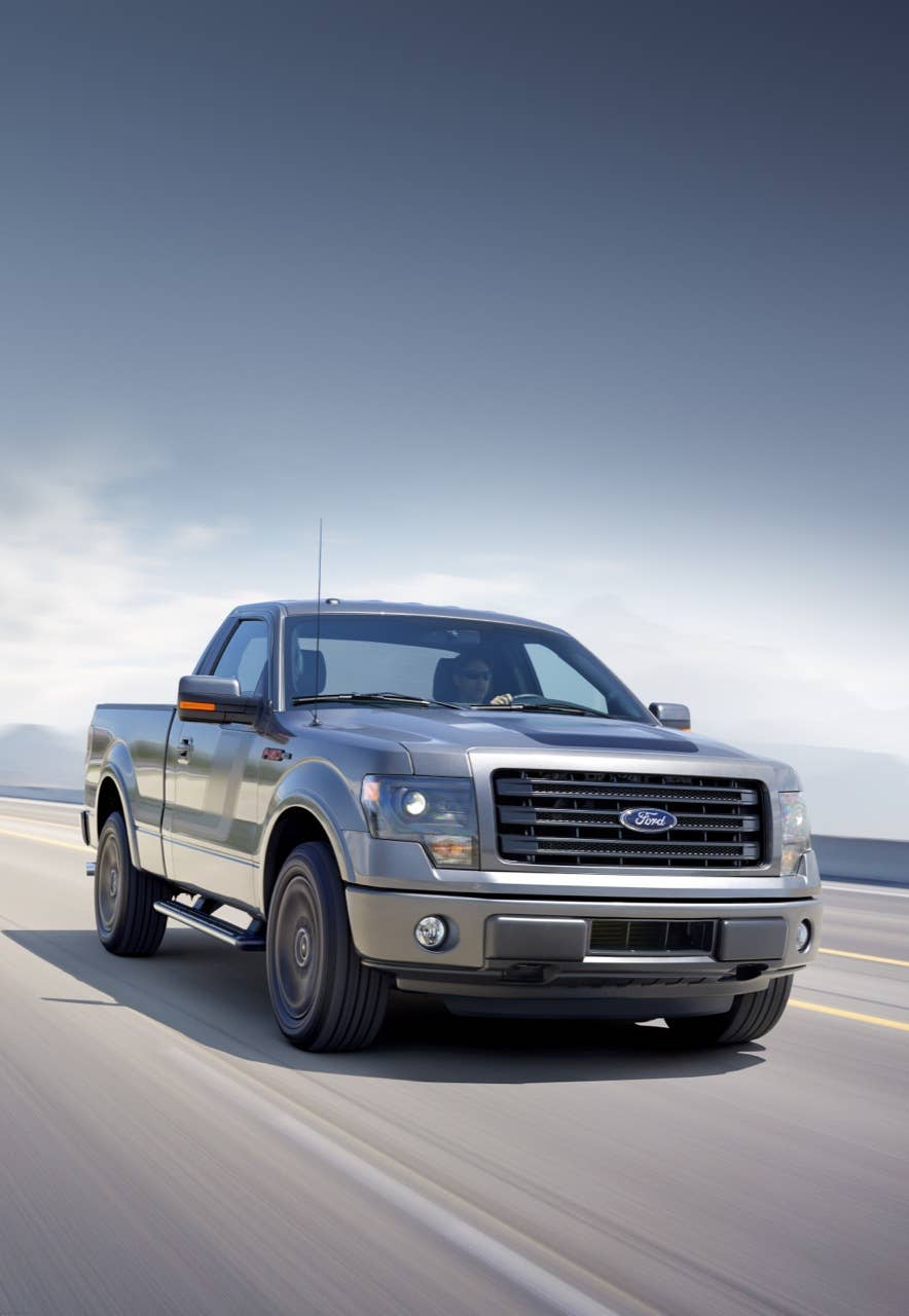 2014 Ford F-150 Tremor: Tremor boasts distinctive looks complemented by unique box-side Tremor graphics and plenty of power under the hood. (06/27/2013)