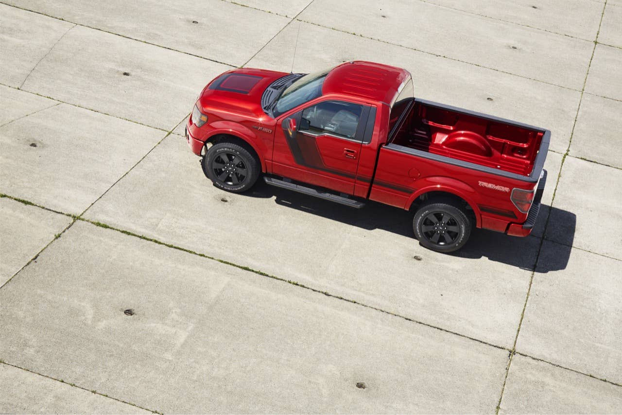 2014 Ford F-150 Tremor: Tremor comes standard with robust 3.5-liter EcoBoost engine, launch optimized 4.10 rear axle and FX Appearance Package. (06/27/2013)