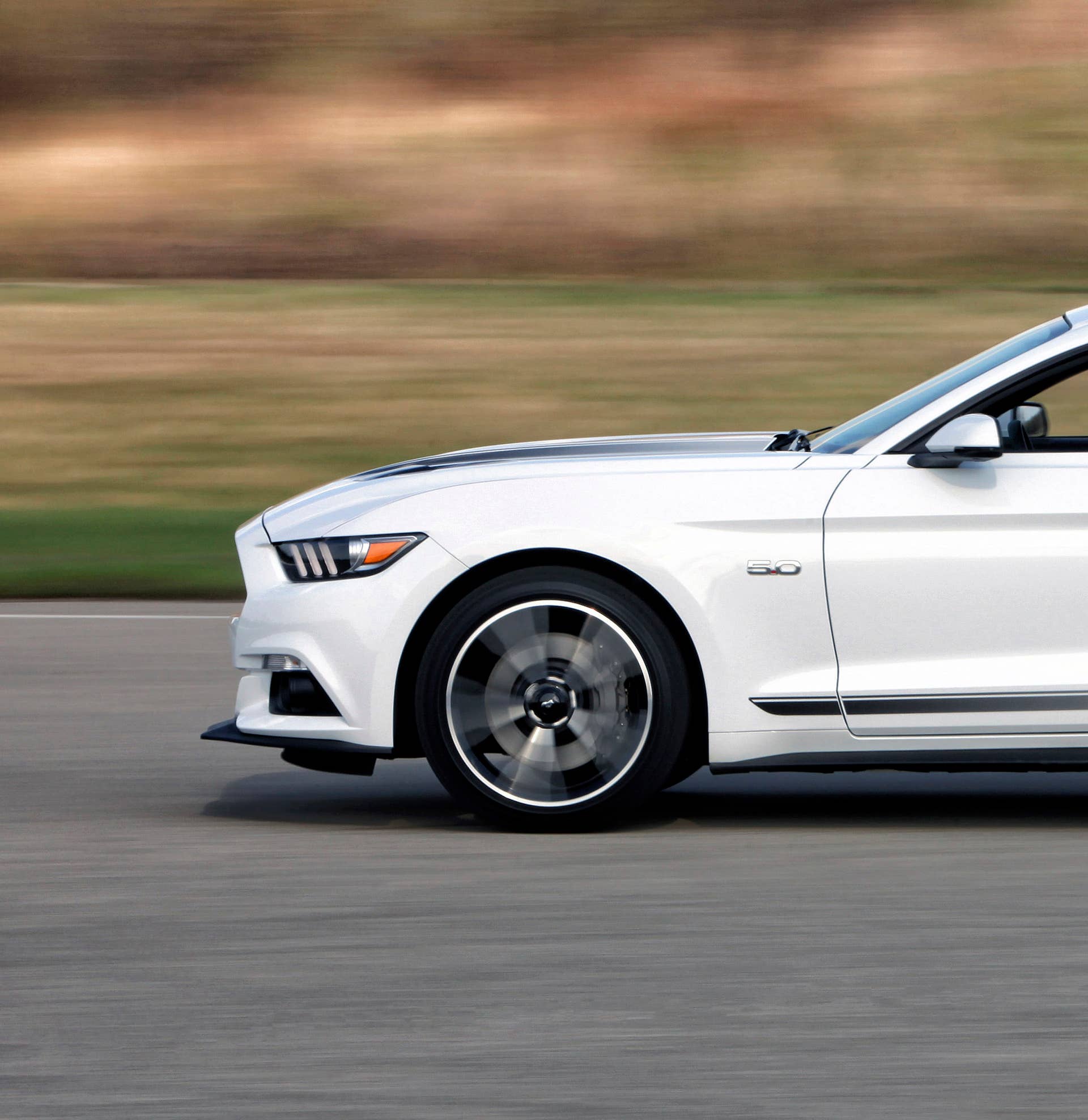 2016 Ford Mustang GT Premium California Special Package convertible front wheels