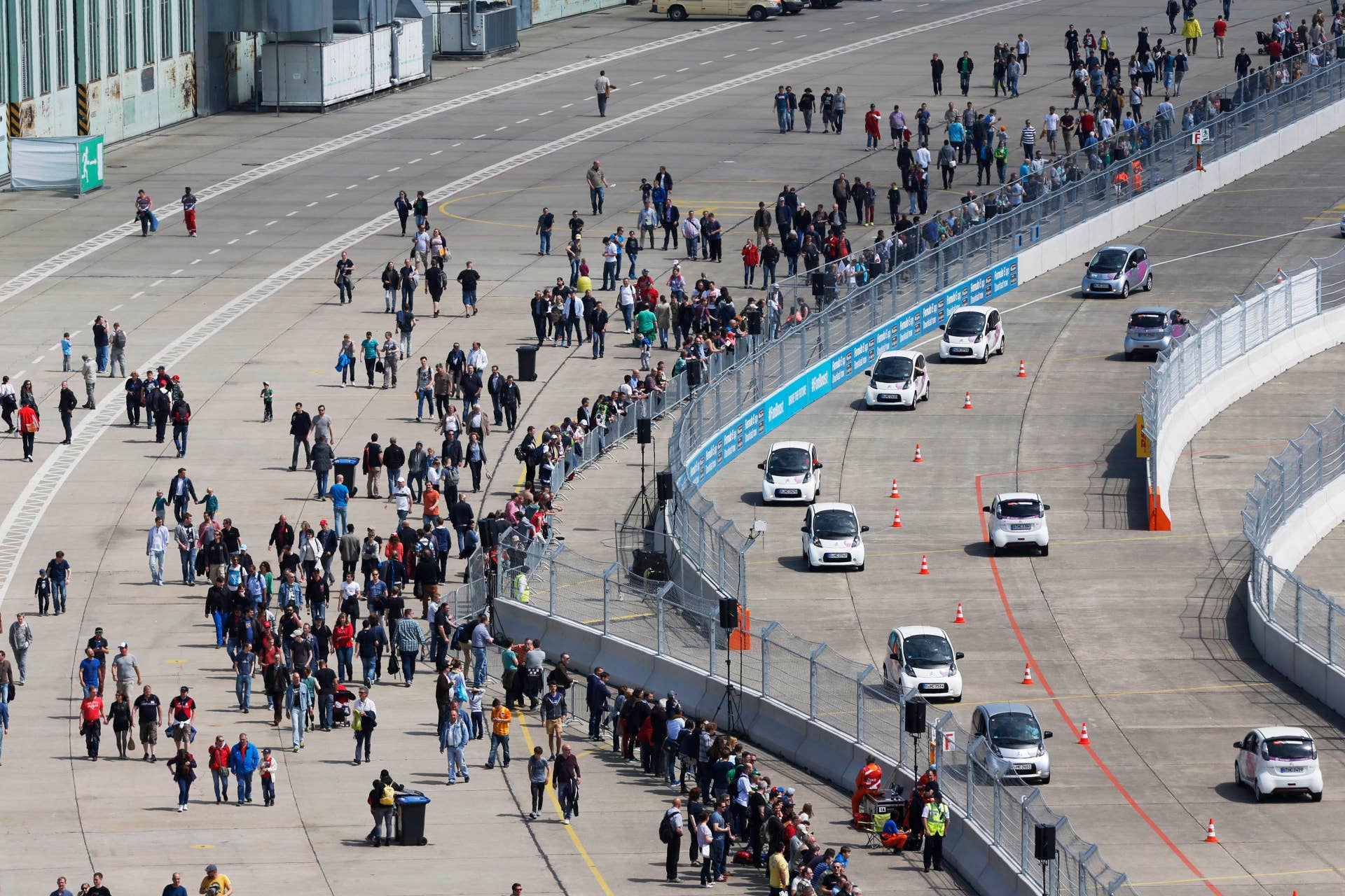2014/2015 FIA Formula E Championship. Berlin ePrix, Berlin Tempelhof Airport, Germany. Saturday 23 May 2015 Photo: Zak Mauger/LAT/Formula E ref: Digital Image _L0U9000