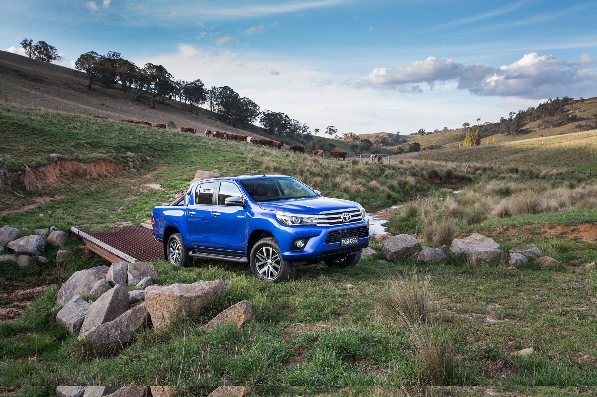 2016 Toyota HiLux pickup truck ranch