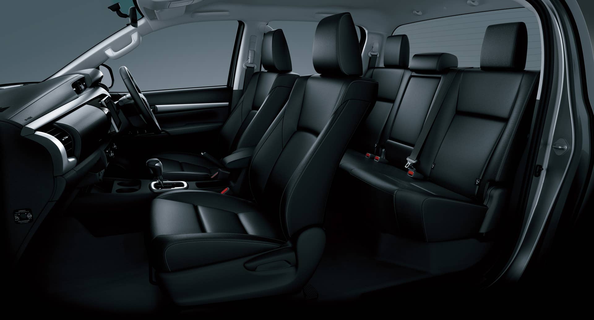 Toyota HiLux interior cabin