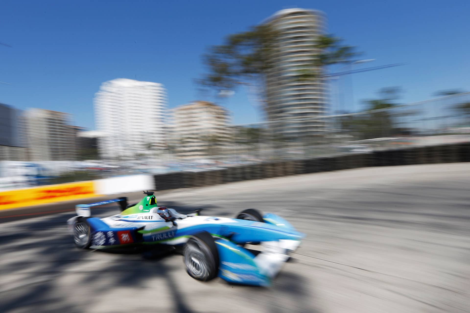 2014/2015 FIA Formula E Championship. Long Beach ePrix, Long Beach, California, United States of America. Saturday 4 April 2015 Photo: Zak Mauger/LAT/Formula E ref: Digital Image _L0U7622