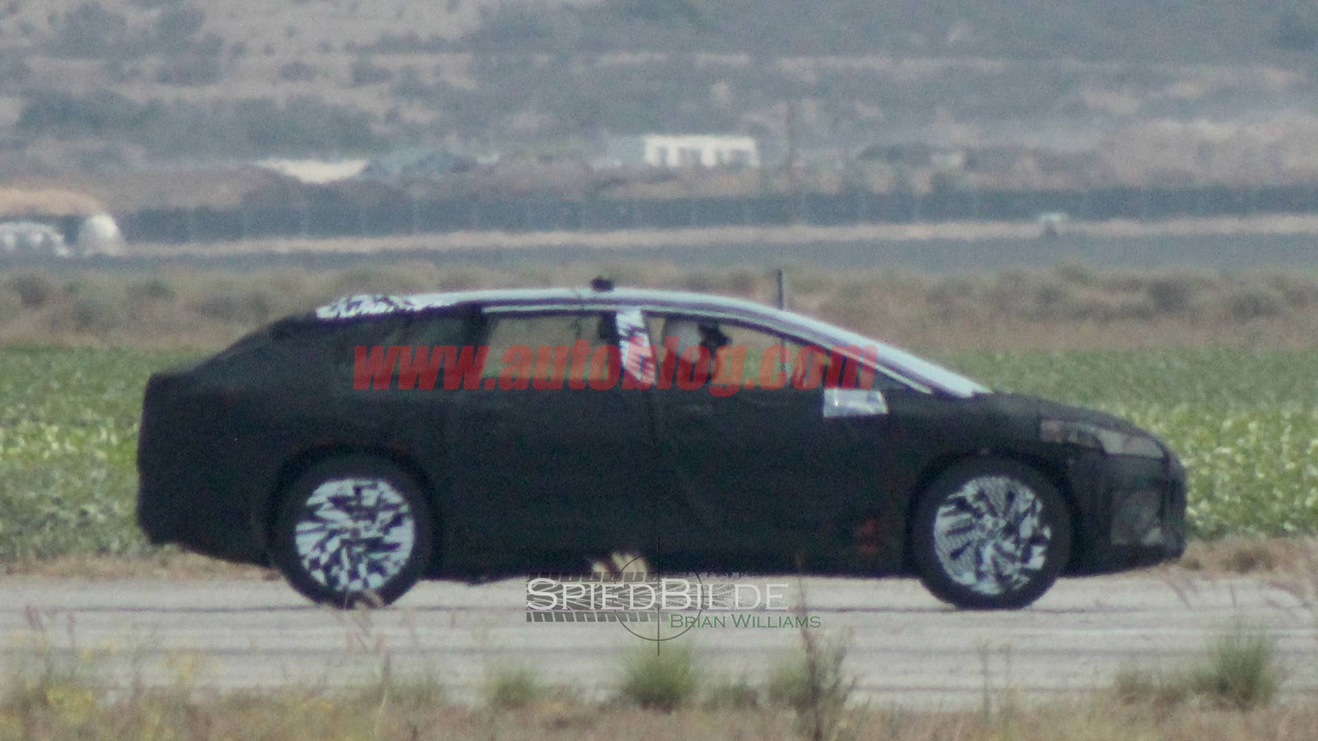 Faraday Future Spy Shots Side Exterior