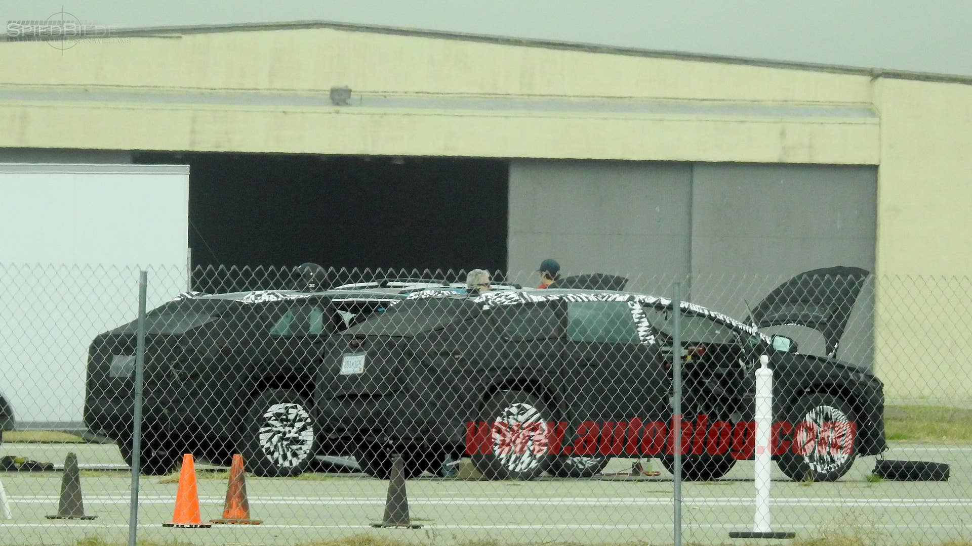 Faraday Future Spy Shots Three Quarter Rear Exterior