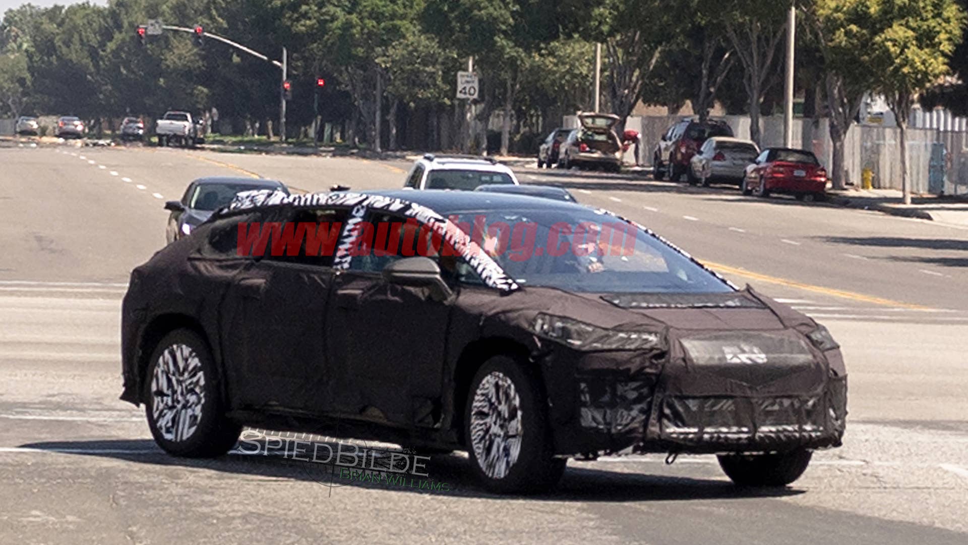 Faraday Future Spy Shots Three Quarter Front End Exterior
