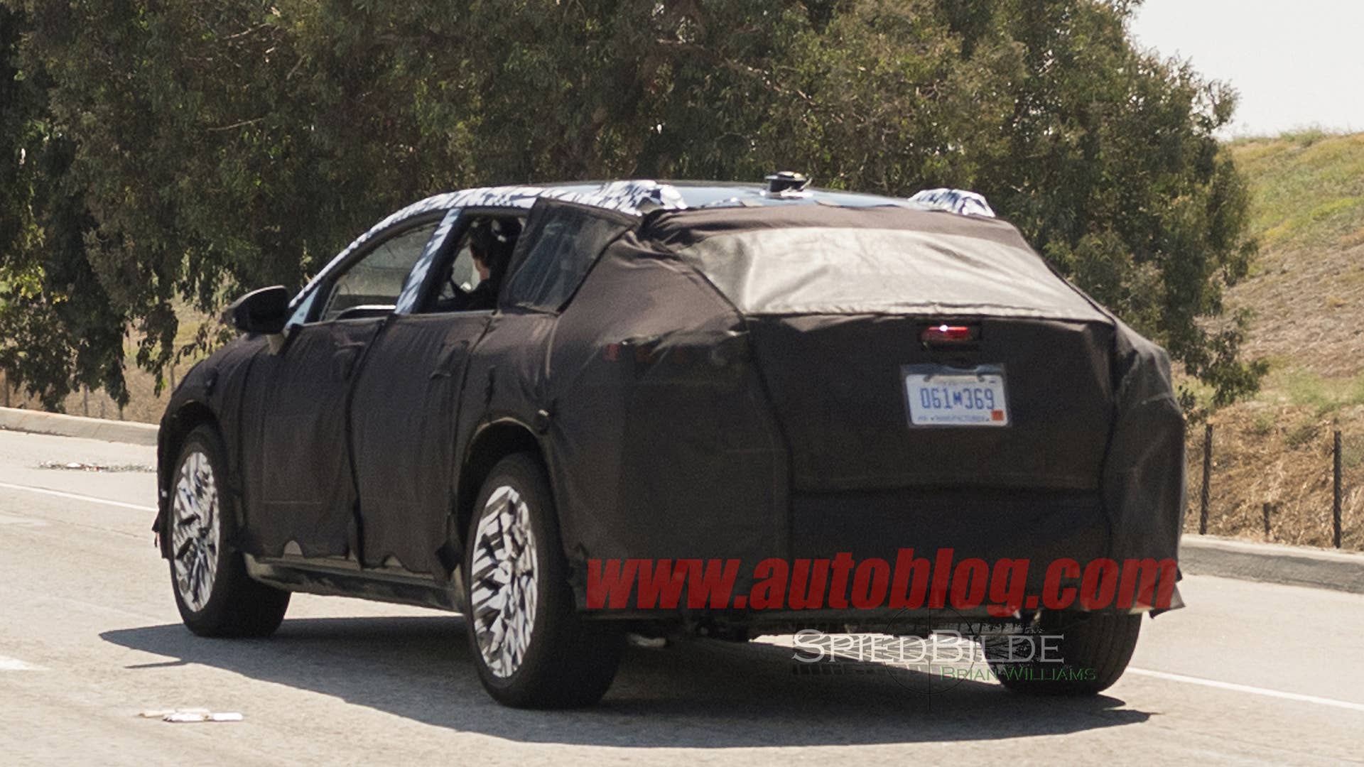 Faraday Future Spy Shots Three Quarter Rear End Exterior
