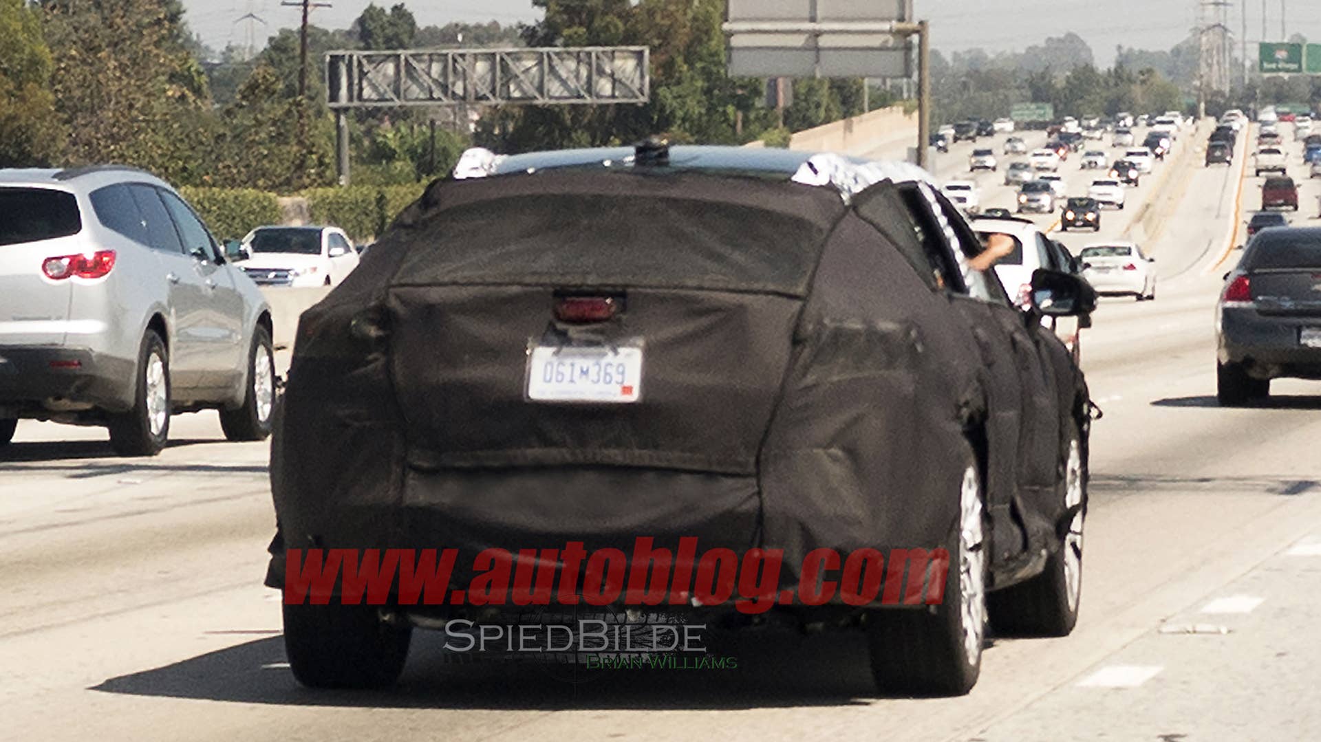 Faraday Future Spy Shots Rear End Exterior