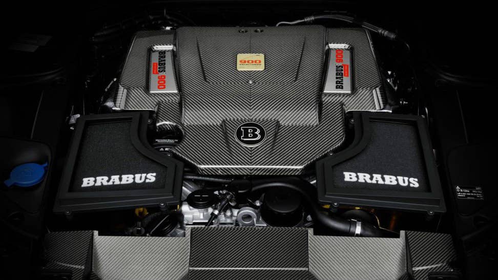Scaldarsi Emperor I Brabus V12 engine