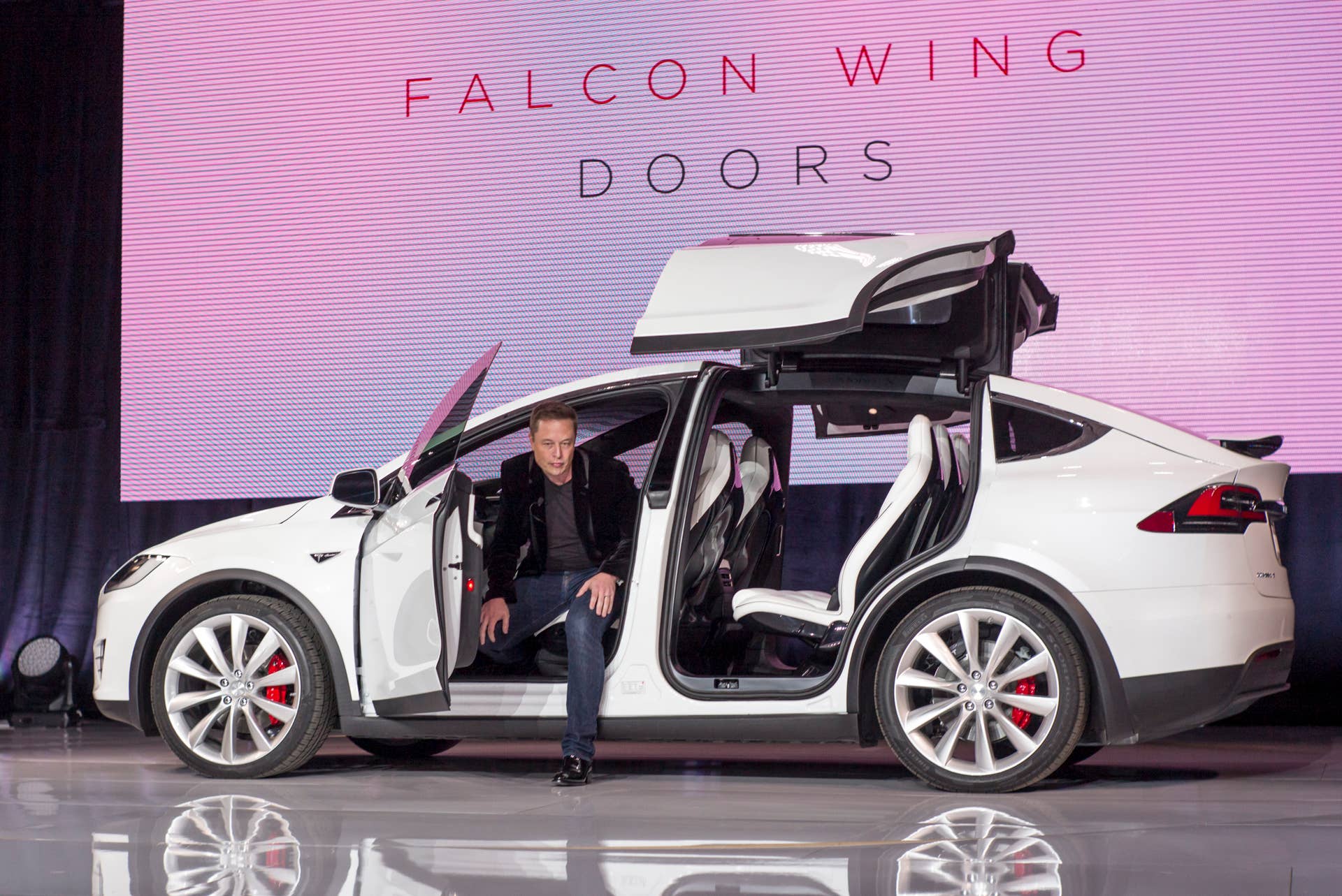 Tesla Motors Inc. Model X SUV Reveal