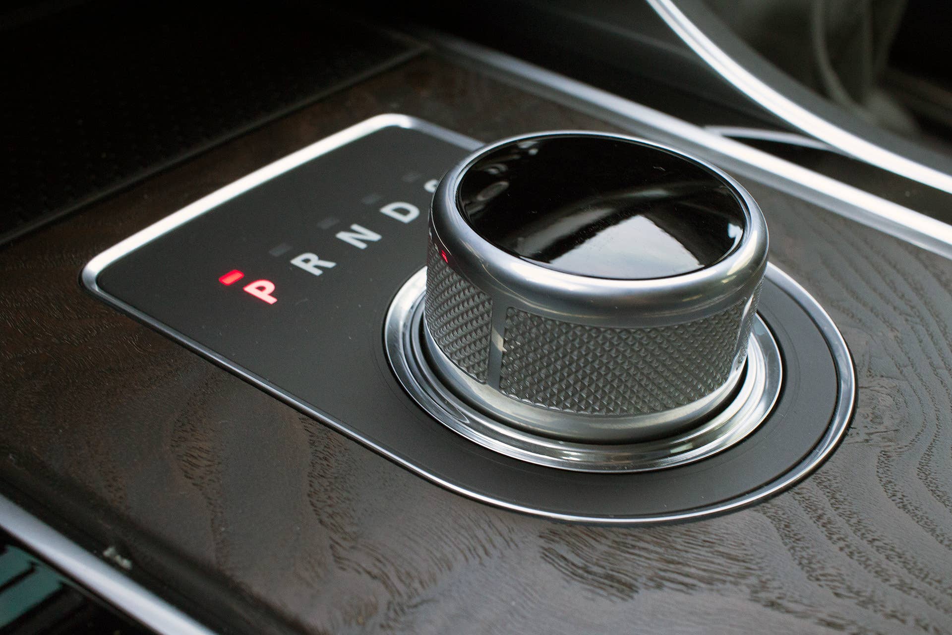 2016 Jaguar XF gear selector