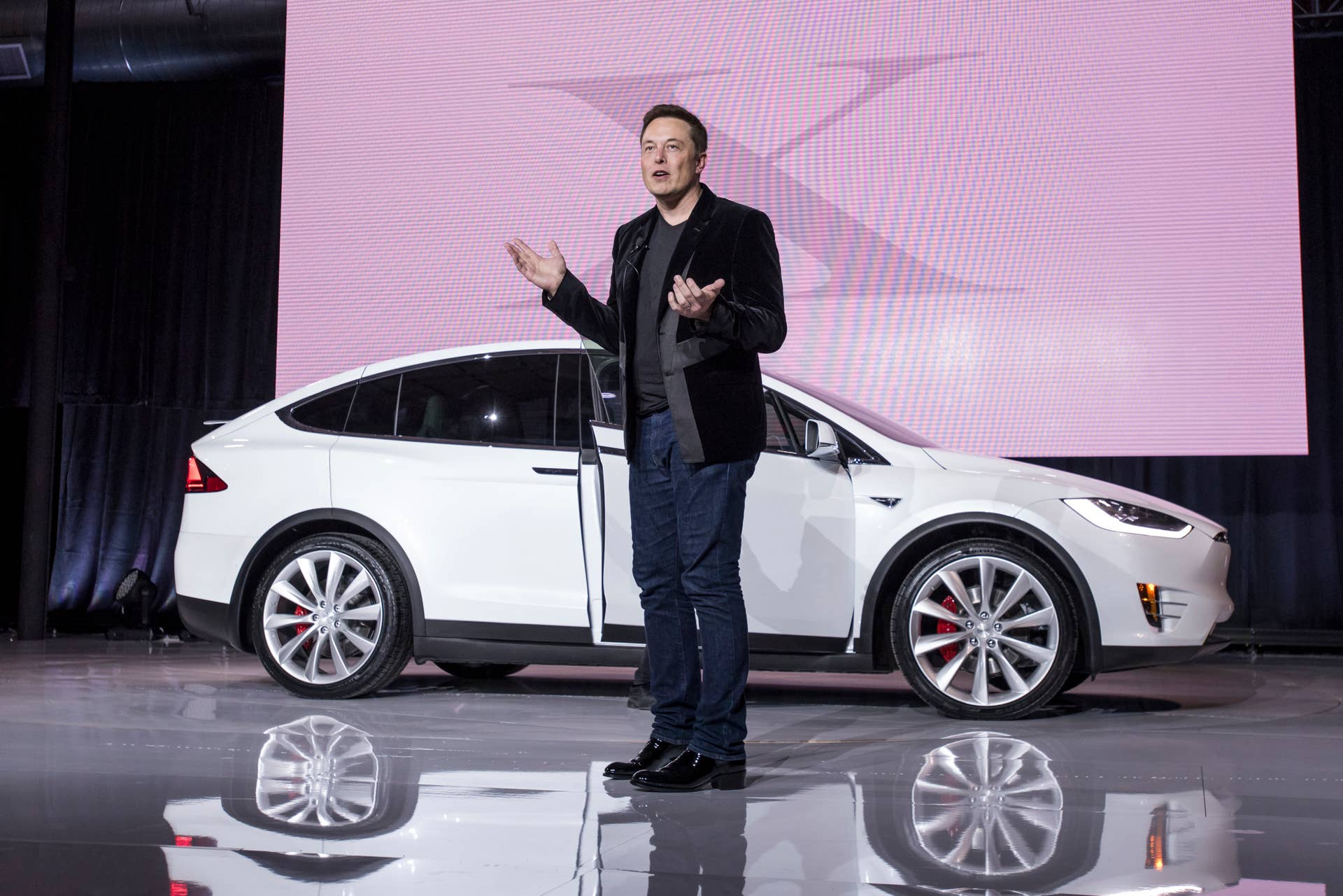 Tesla Motors Inc. Model X SUV Reveal