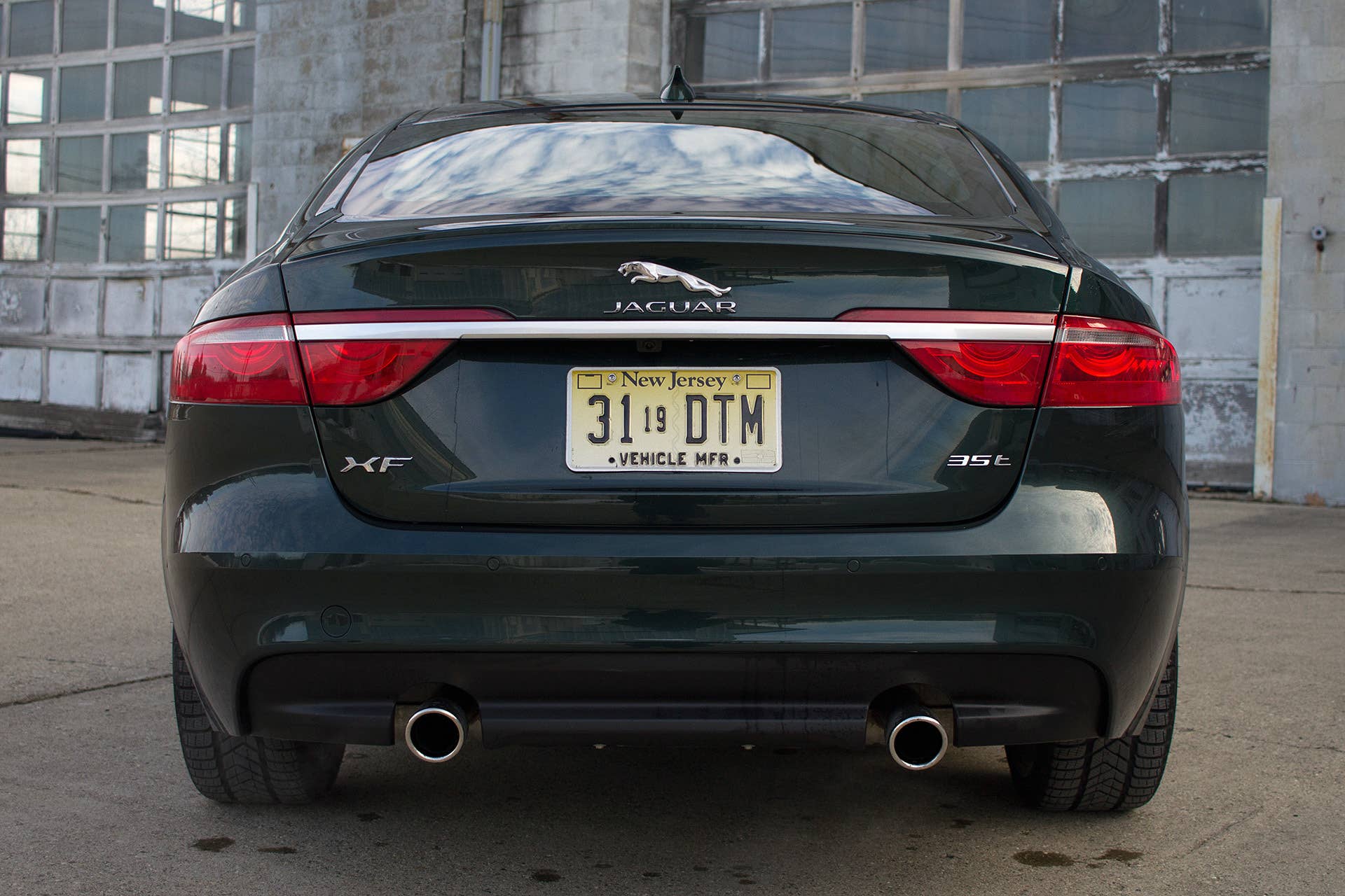 2016 Jaguar XF rear view
